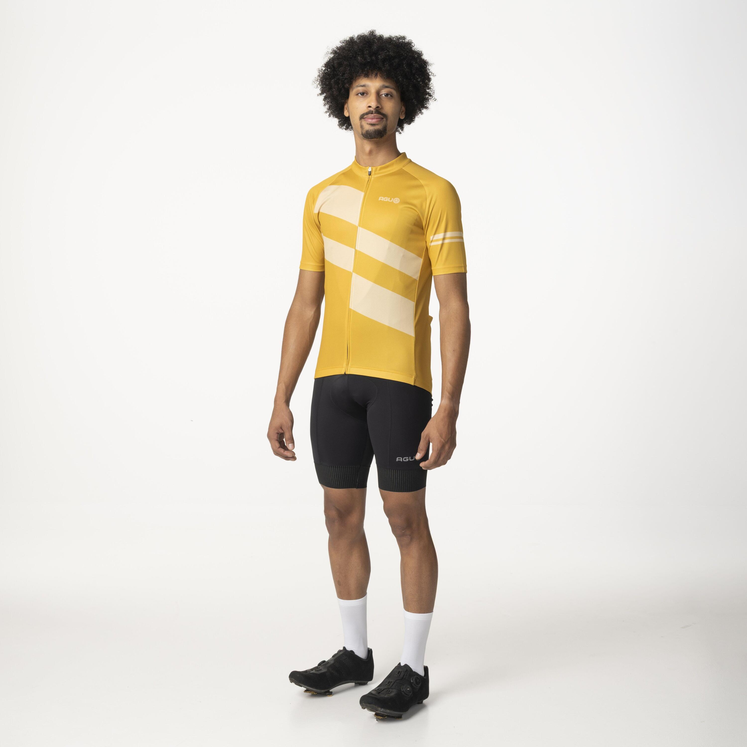 Diagonal Stripes Trikot Essential Herren Amber Haze 7/7