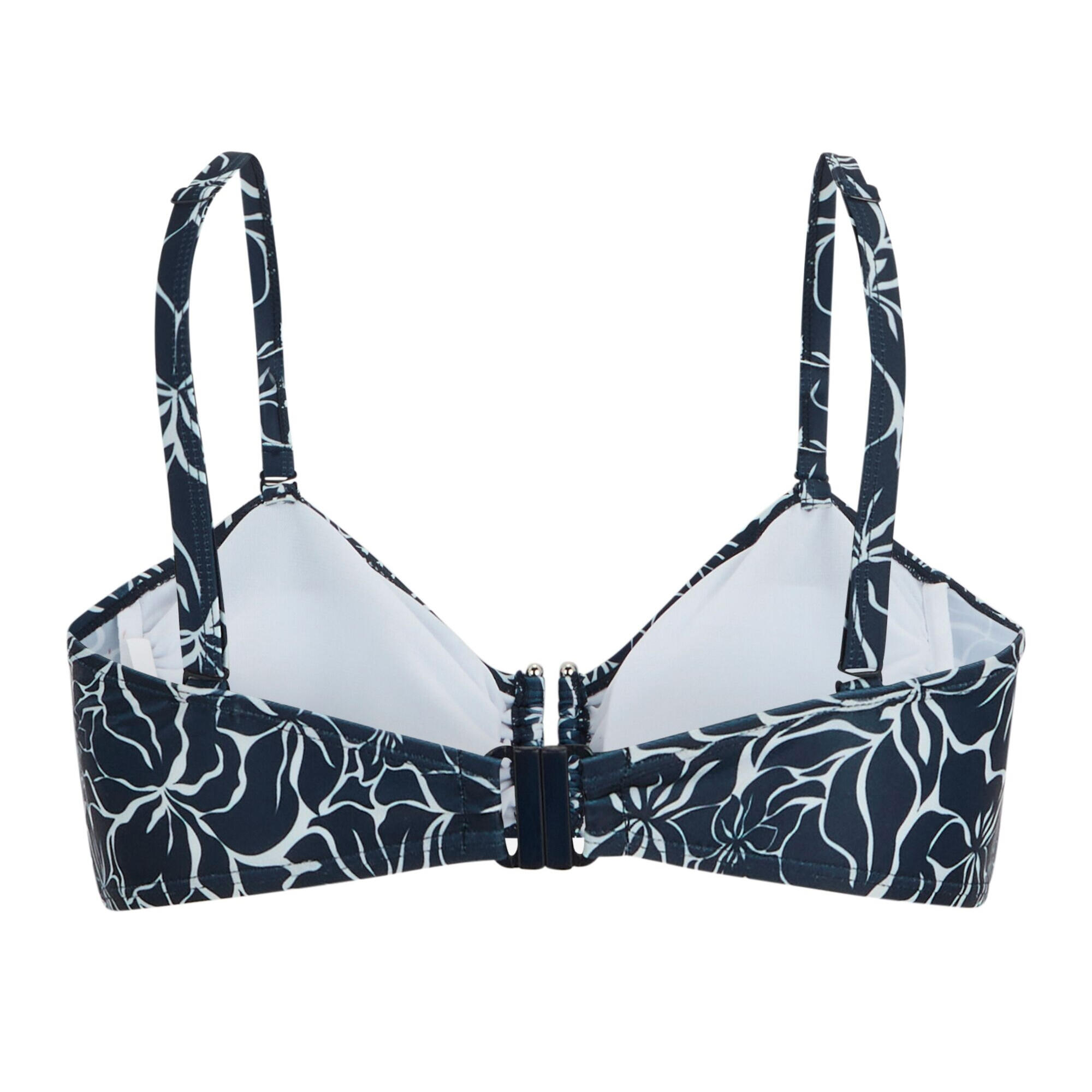 Haut De Maillot De Bain ACEANA FLORAL PARADISE Femme (Bleu Marine) 2/4
