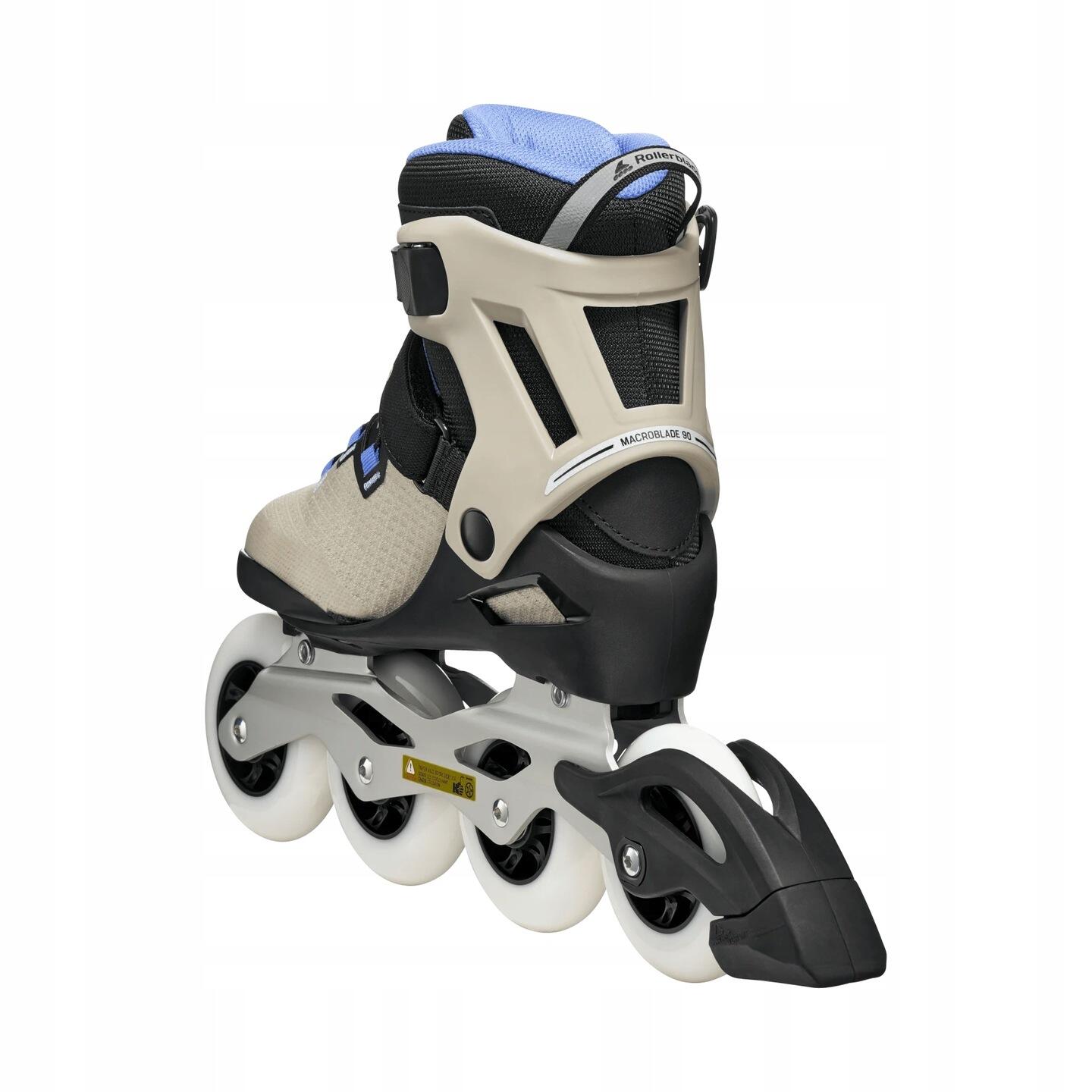 ROLLERBLADE Roller Fitness Macroblade 90 W Noir Le Sable Bluet 5/7