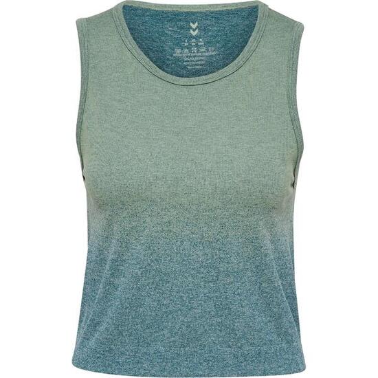 Débardeur court sans couture femme Hummel Gradient