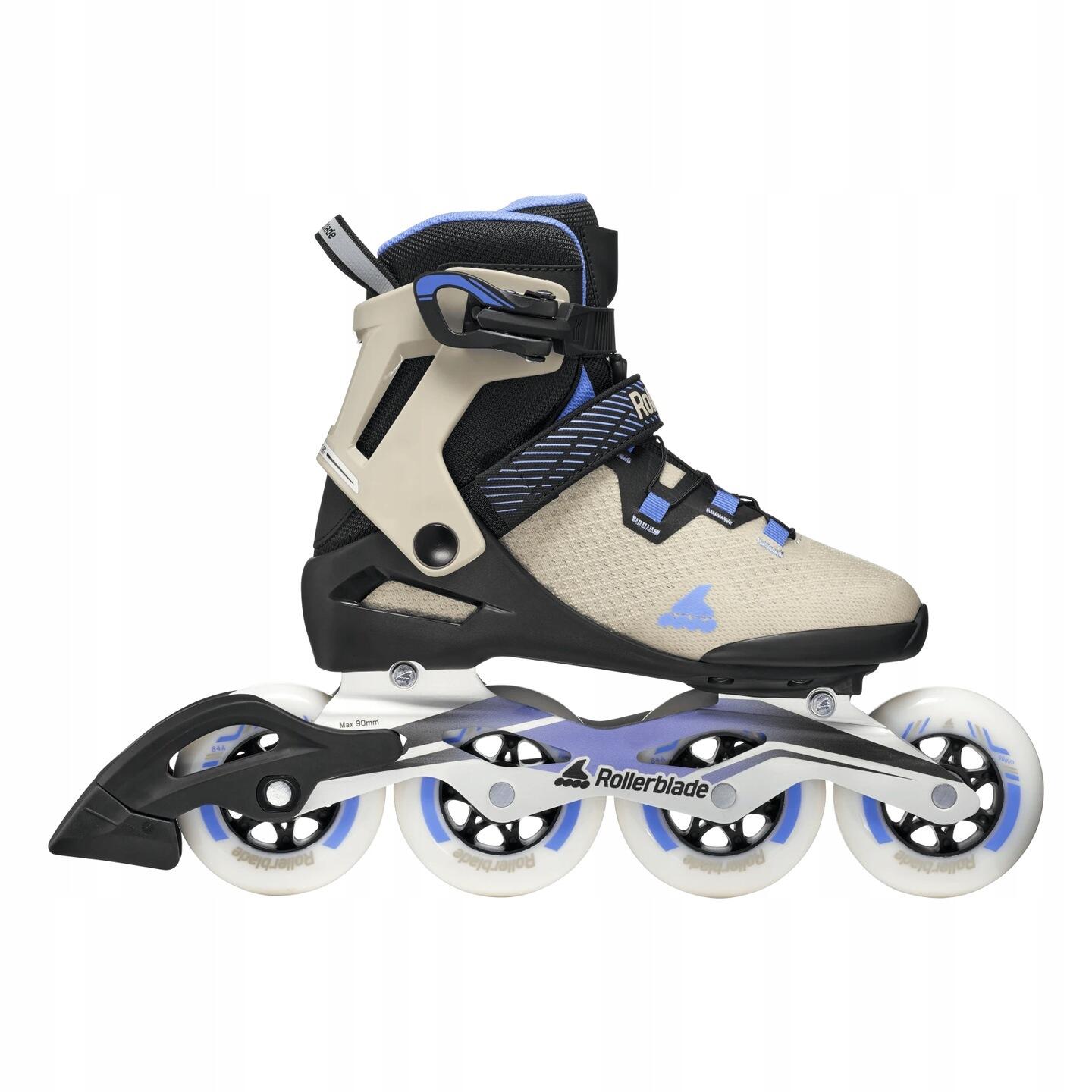 ROLLERBLADE Roller Fitness Macroblade 90 W Noir Le Sable Bluet 4/7