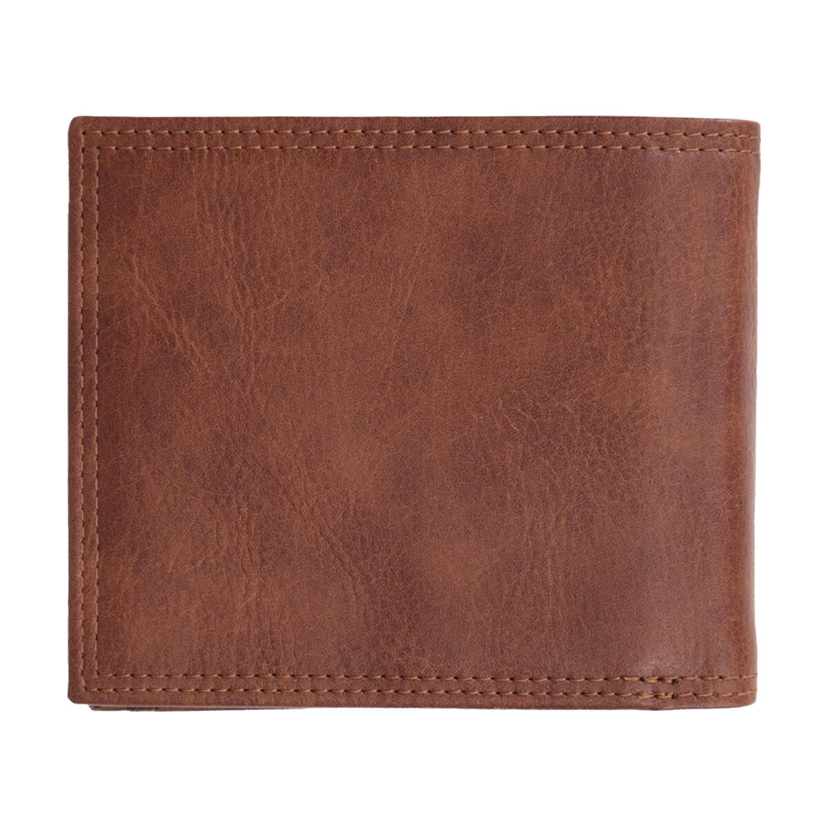Brieftasche, Klassisch Damen und Herren Hellbraun 2/3