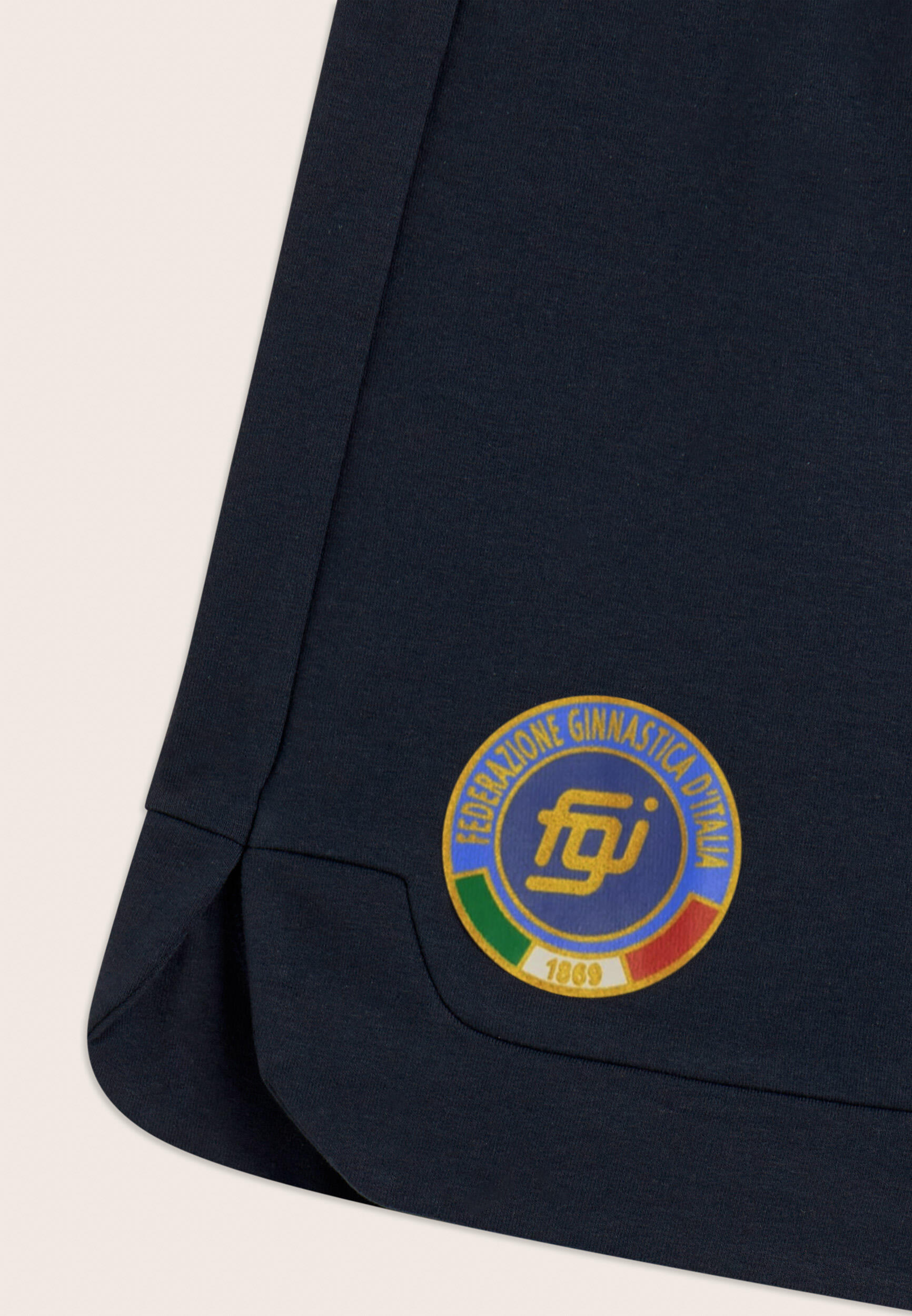 Short pour femmes avec fentes en molleton de coton, merchandising officielle de 6/6