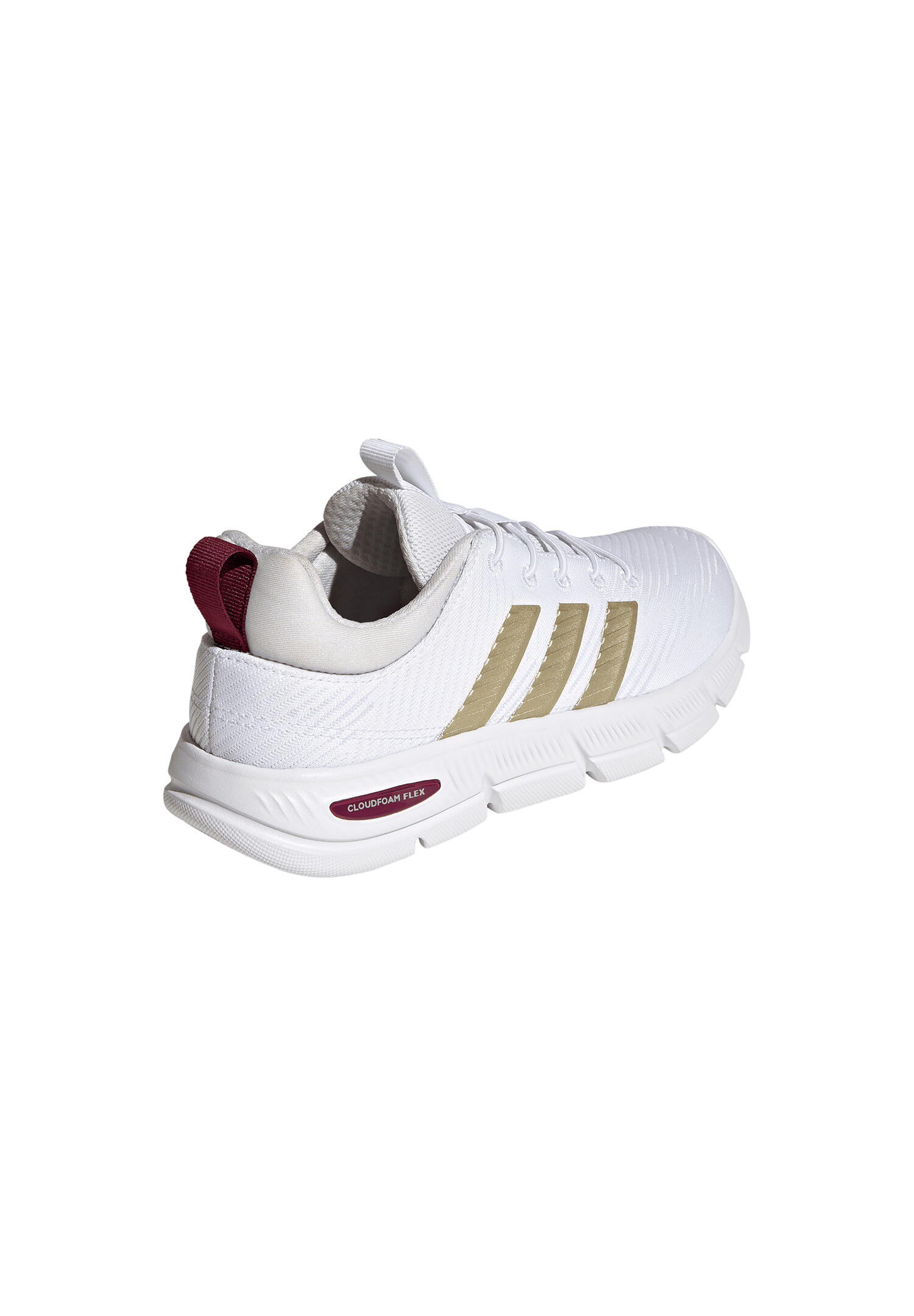Adidas Damen Cloudfoam Flex - Elastic Laces Frauen Sneaker Wide HQ4930 weiß 3/7