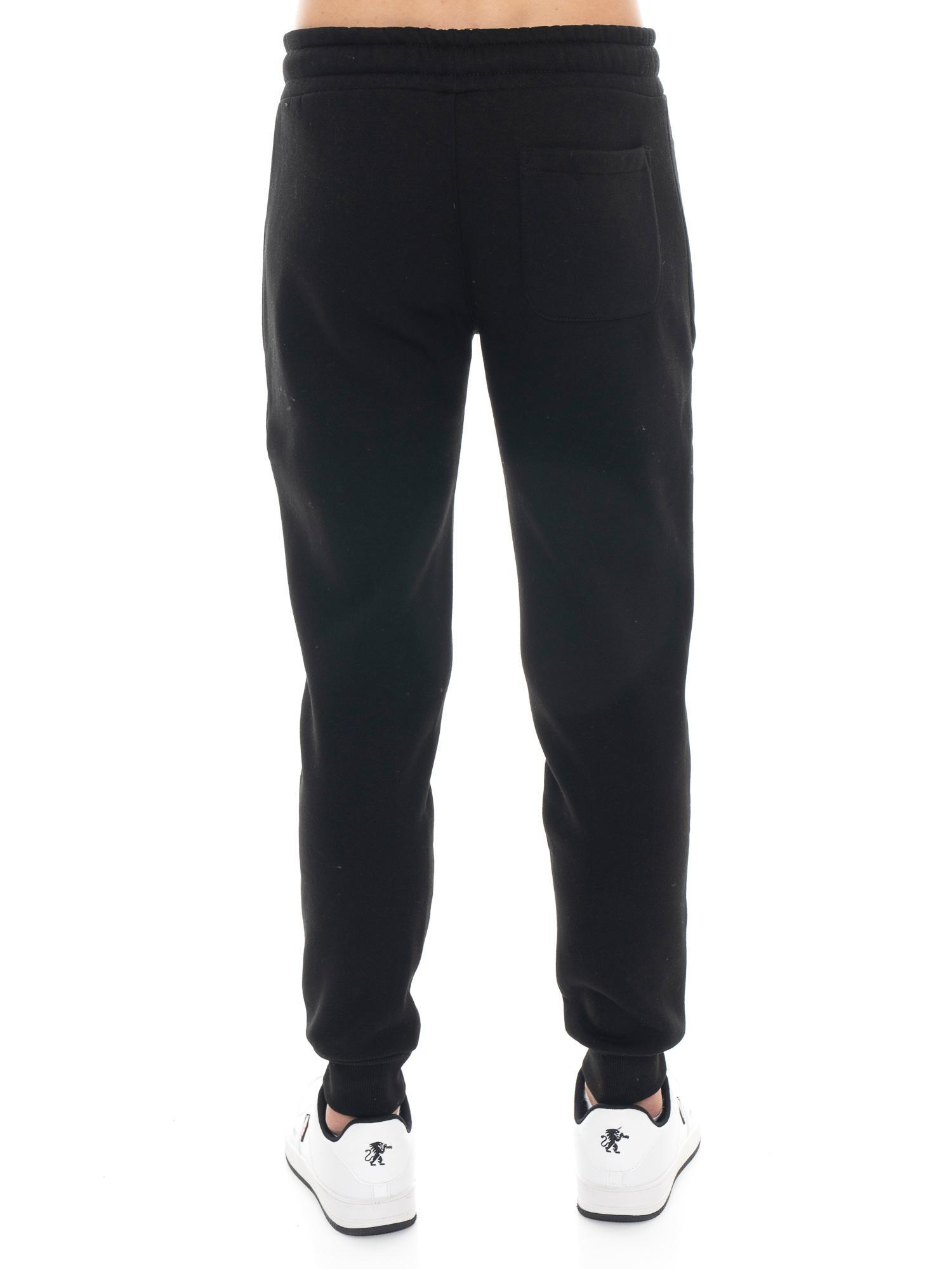 Pantalones deportivos de invierno para hombre Leone 1947 Soft Basic con puños 4/5