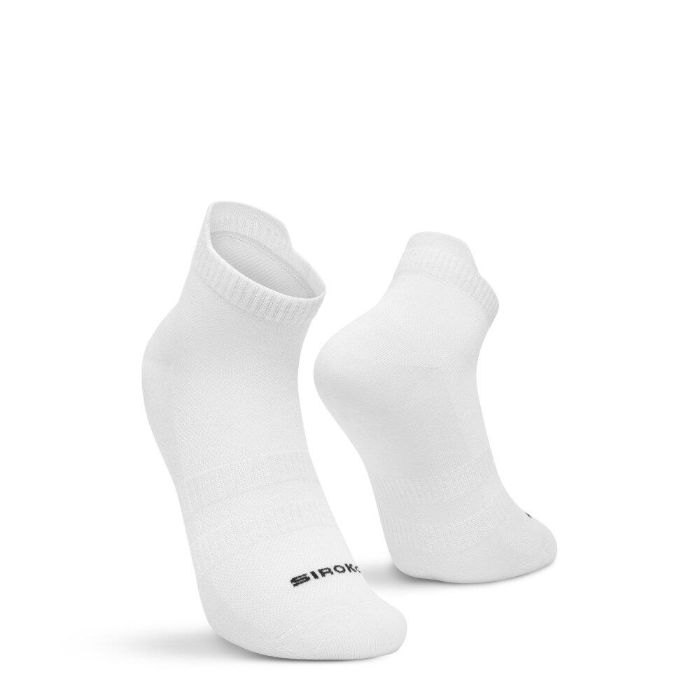 Pack 3 calcetines tobilleros golf algodón orgánico Hombre y Mujer True Blanco 5/6