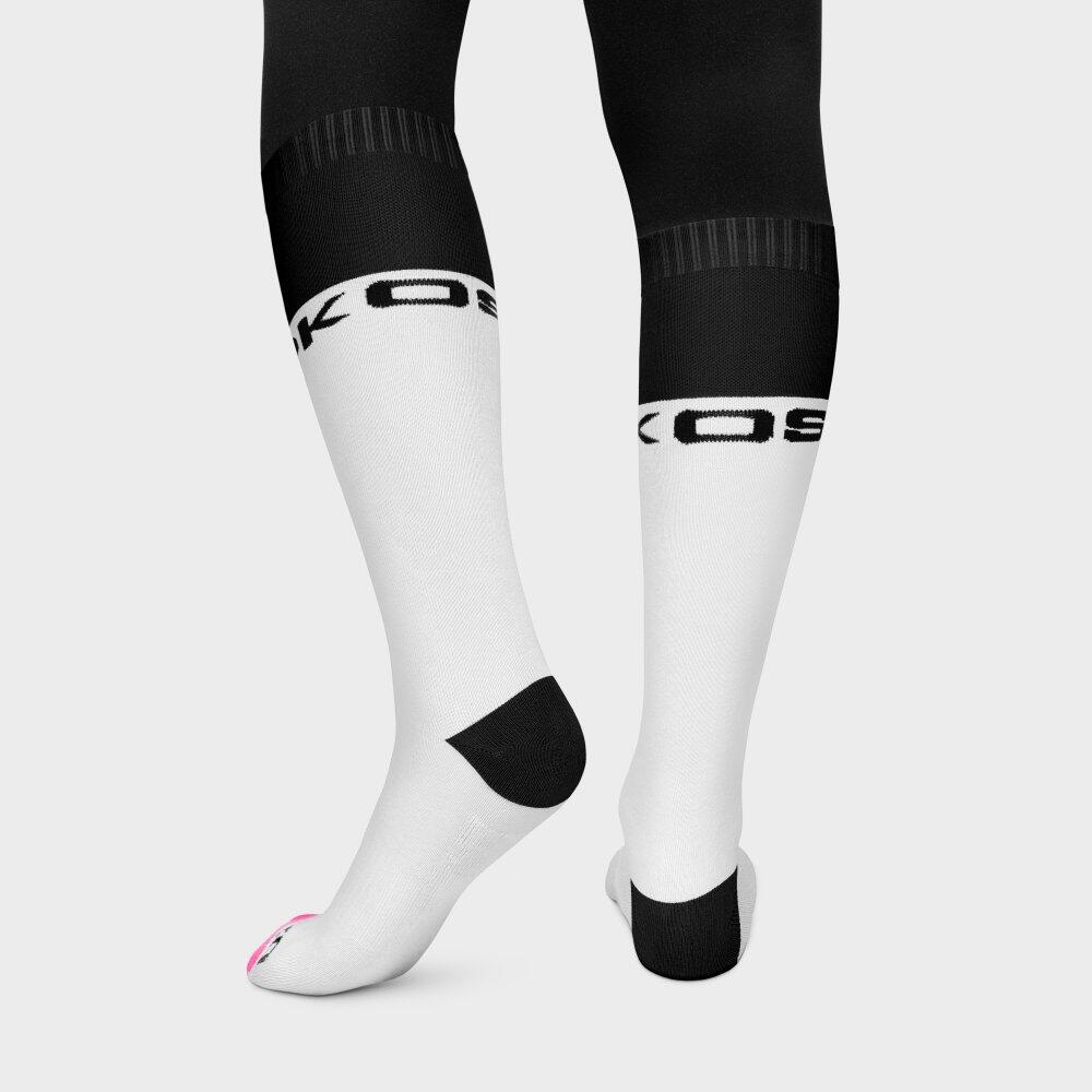 Chaussettes de snowboard Homme et Femme Fuji White Blanc 4/5