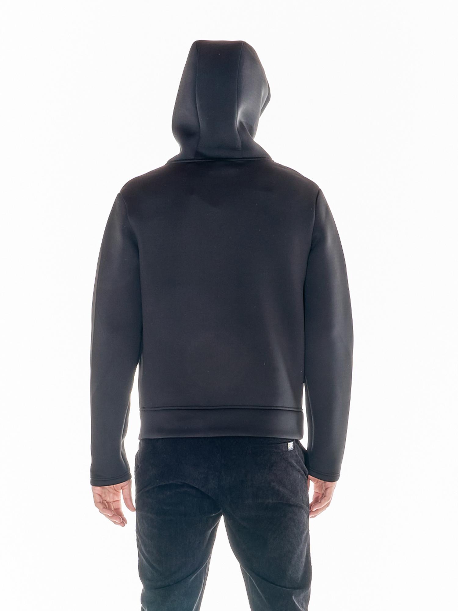 Veste en néoprène à capuche zippée Leone 1947 Soft Basic pour homme 4/5
