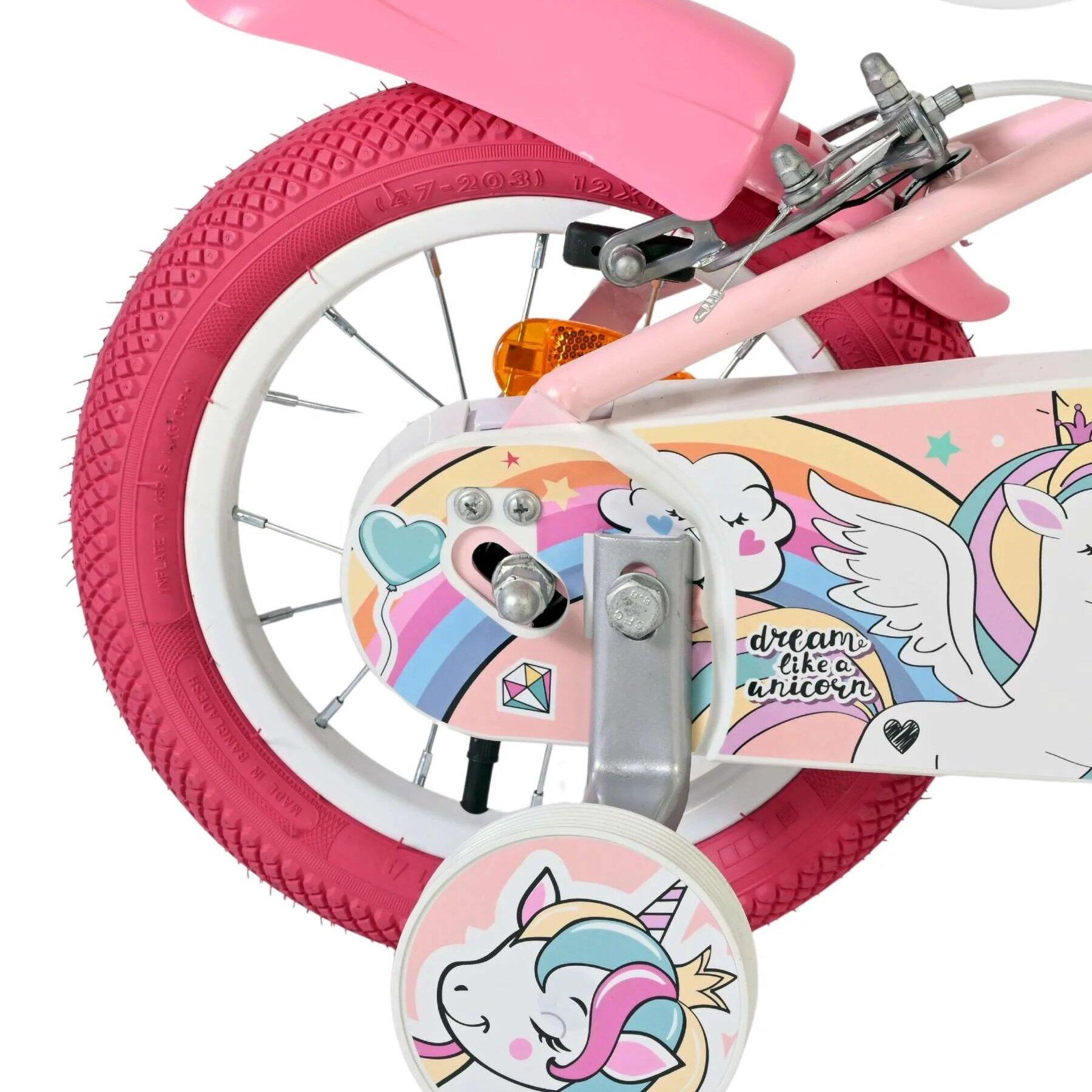 Bicicleta Criança 12 polegadas Unicorn 3 Anos 2/5