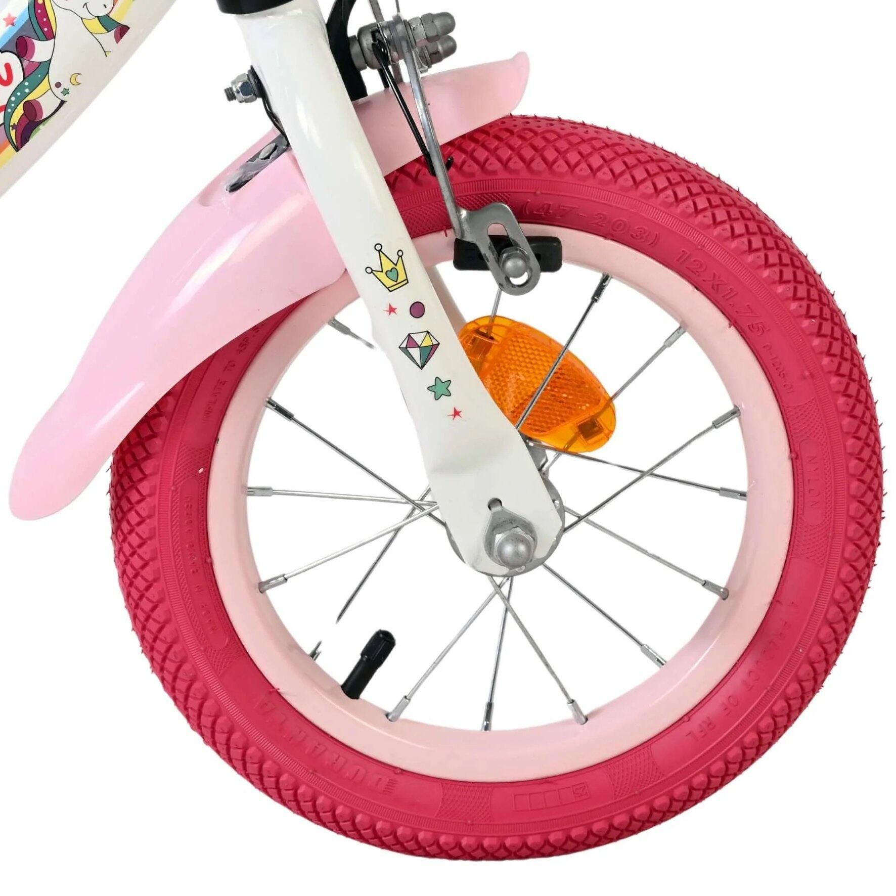 Bicicleta Criança 12 polegadas Unicorn 3 Anos 3/5