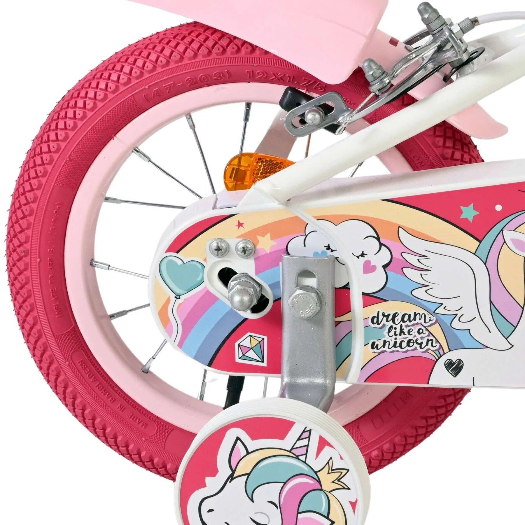 Bicicleta Criança 12 polegadas Unicorn 3 Anos 2/5