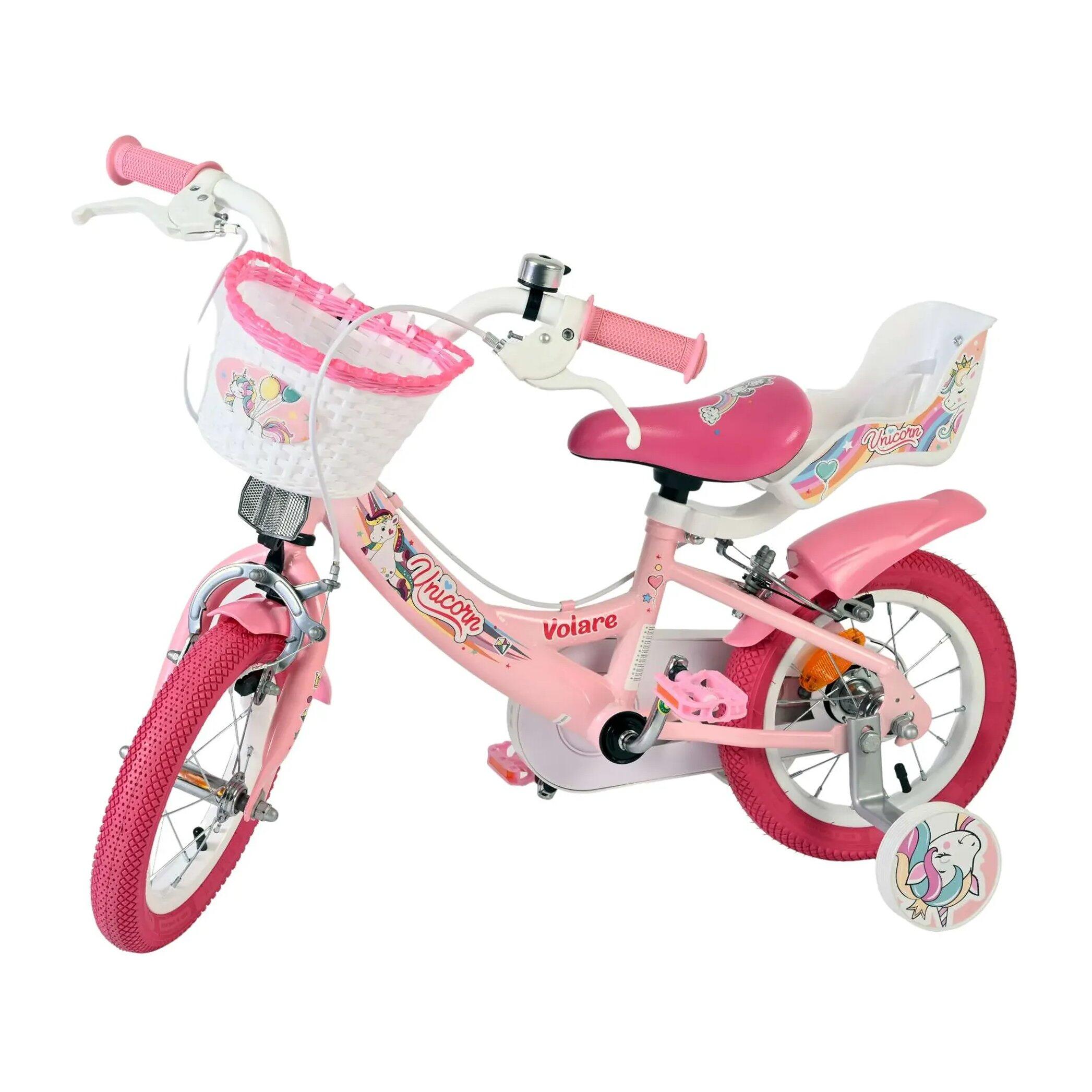 Bicicleta Criança 12 polegadas Unicorn 3 Anos 4/5