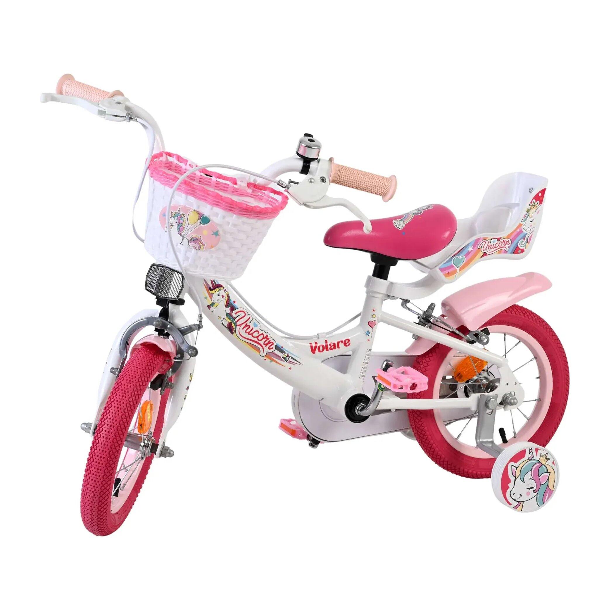 Bicicleta Criança 12 polegadas Unicorn 3 Anos 4/5