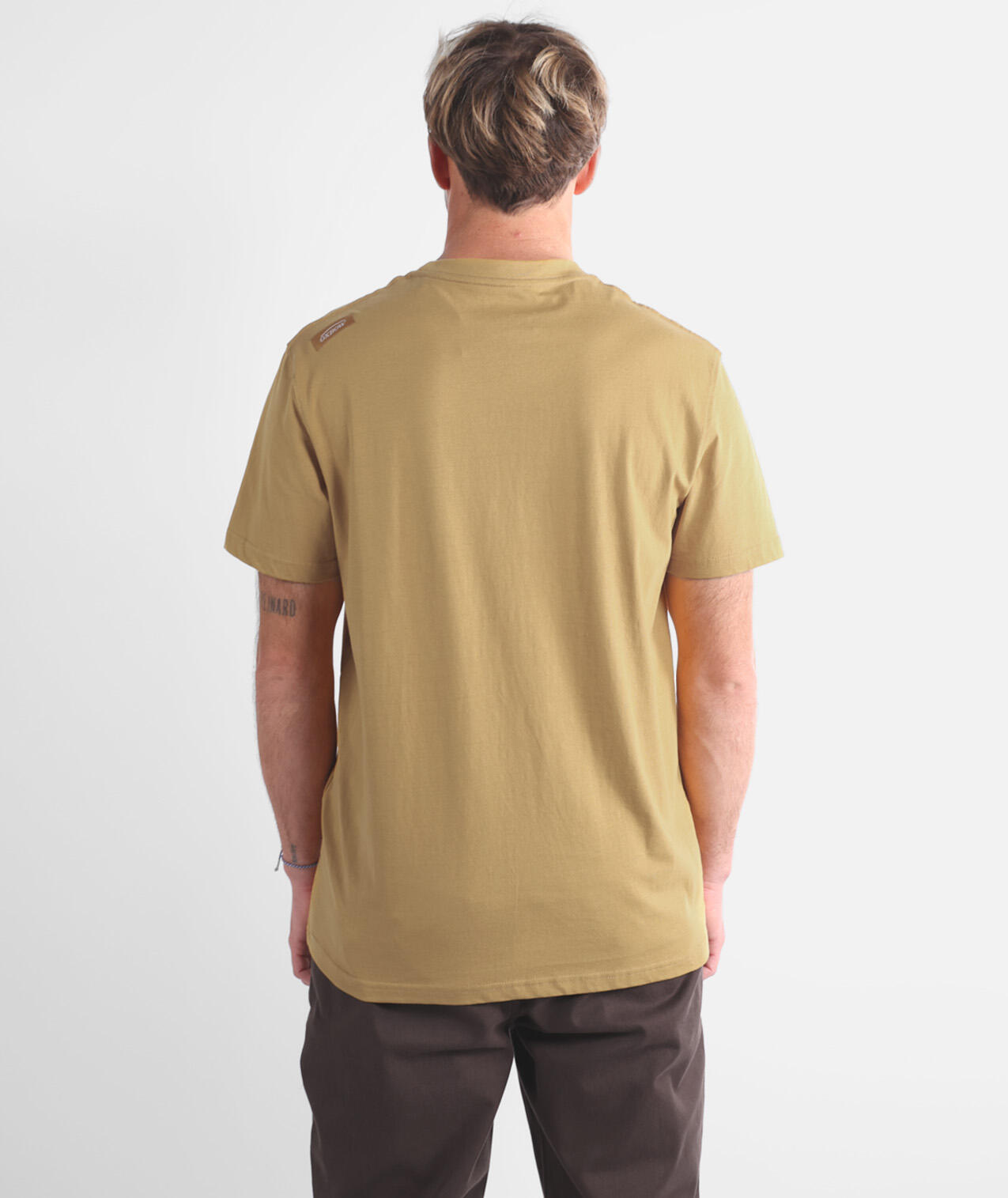 T-shirt tinta unita con ricamo 4flo TEBAZ 3/5