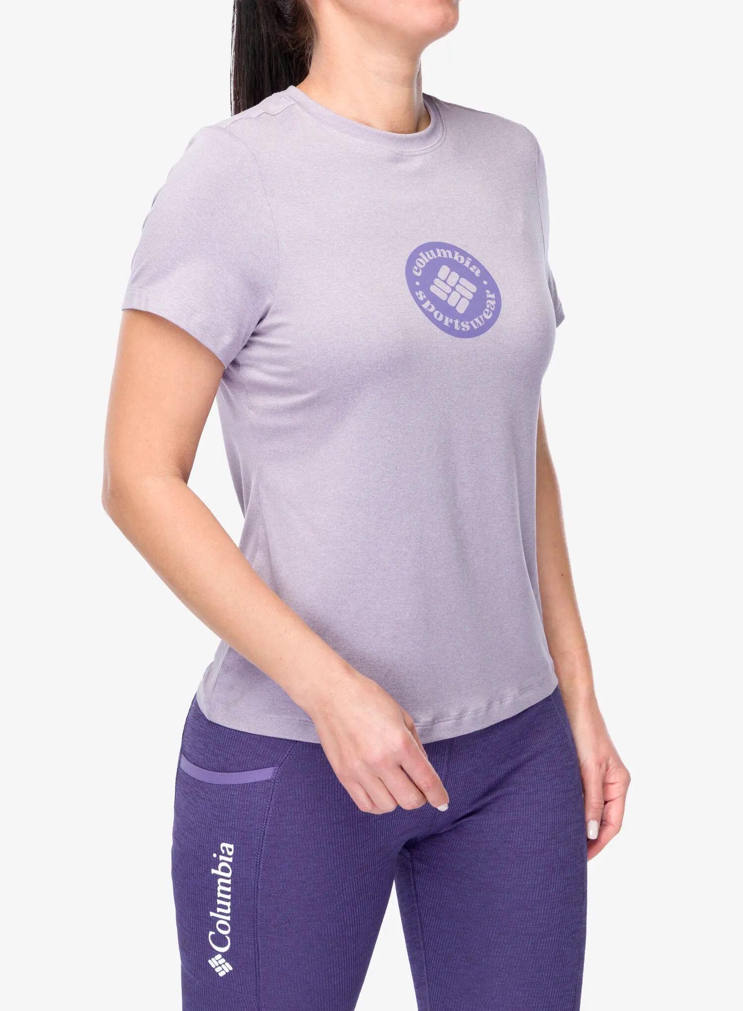 Koszulka szybkoschnąca damska Columbia Parsons Point S/S Graphic Tee 3/7