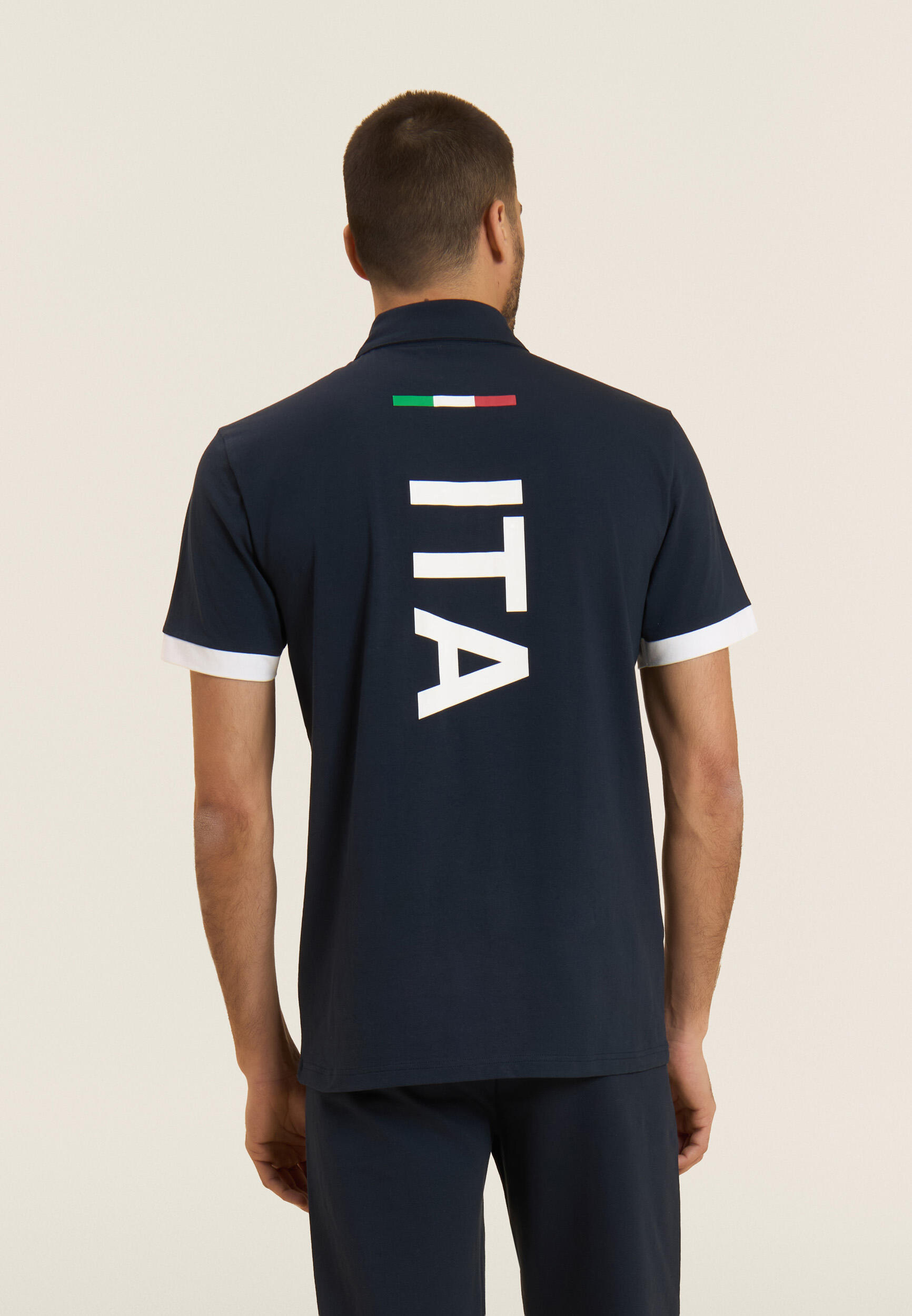 Polo Uomo Italia FGI in Cotone Elasticizzato 3/5