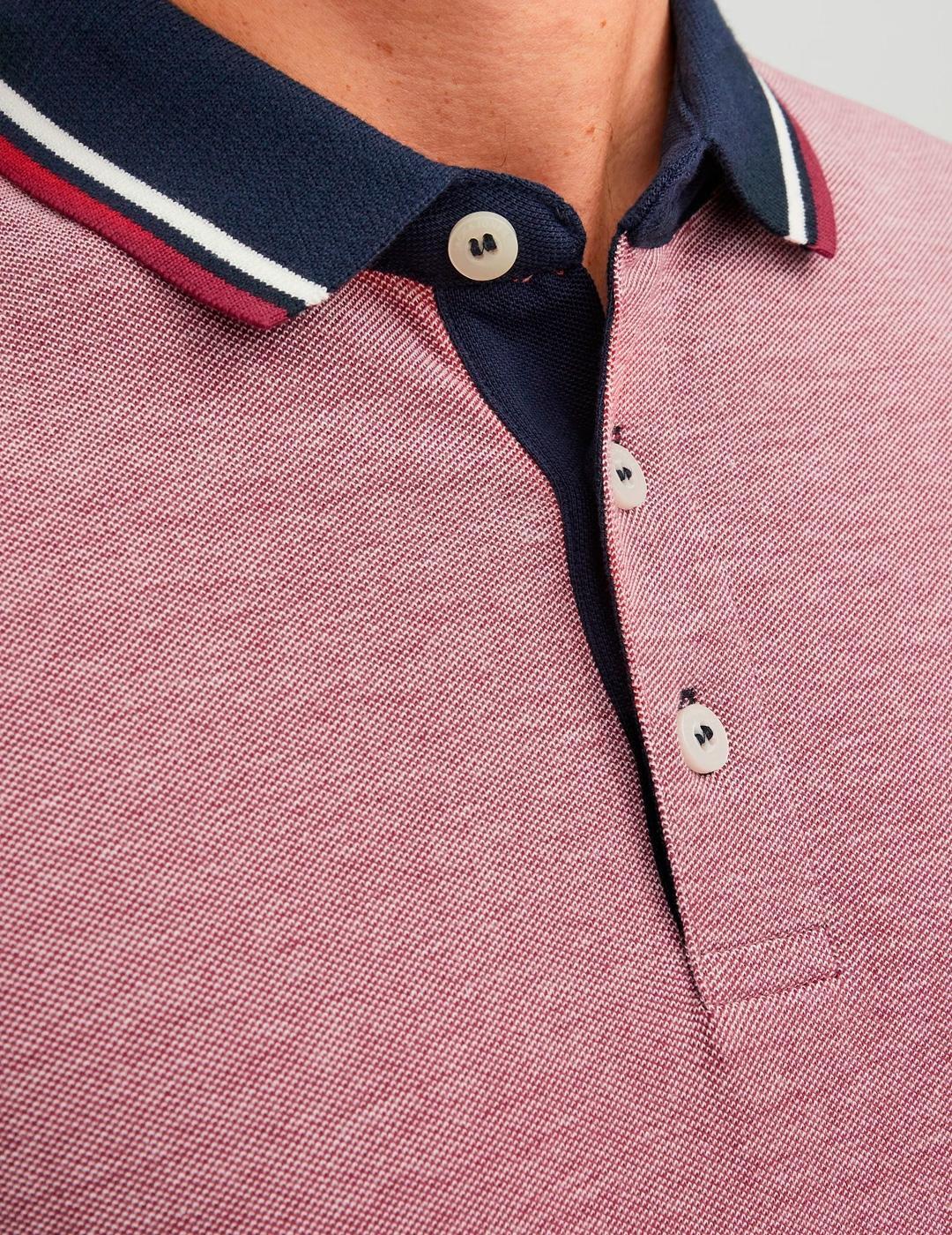 Sailing polo, shirts para Hombre Jack&jones  Rosa 4/6