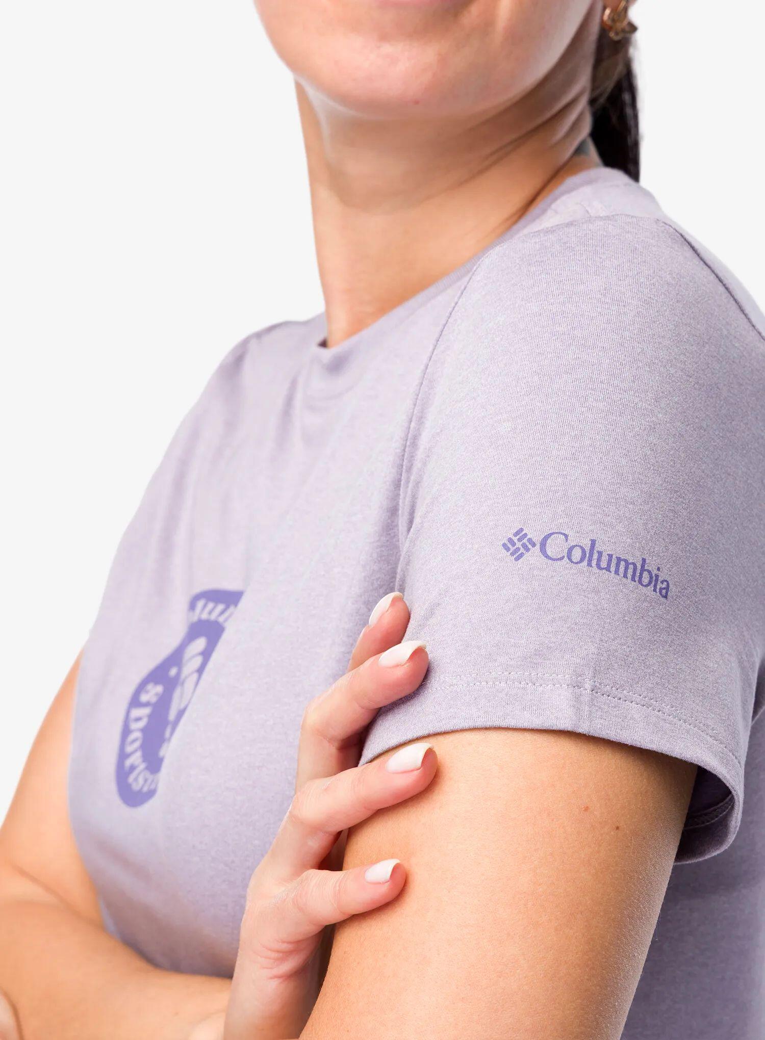 Koszulka szybkoschnąca damska Columbia Parsons Point S/S Graphic Tee 7/7