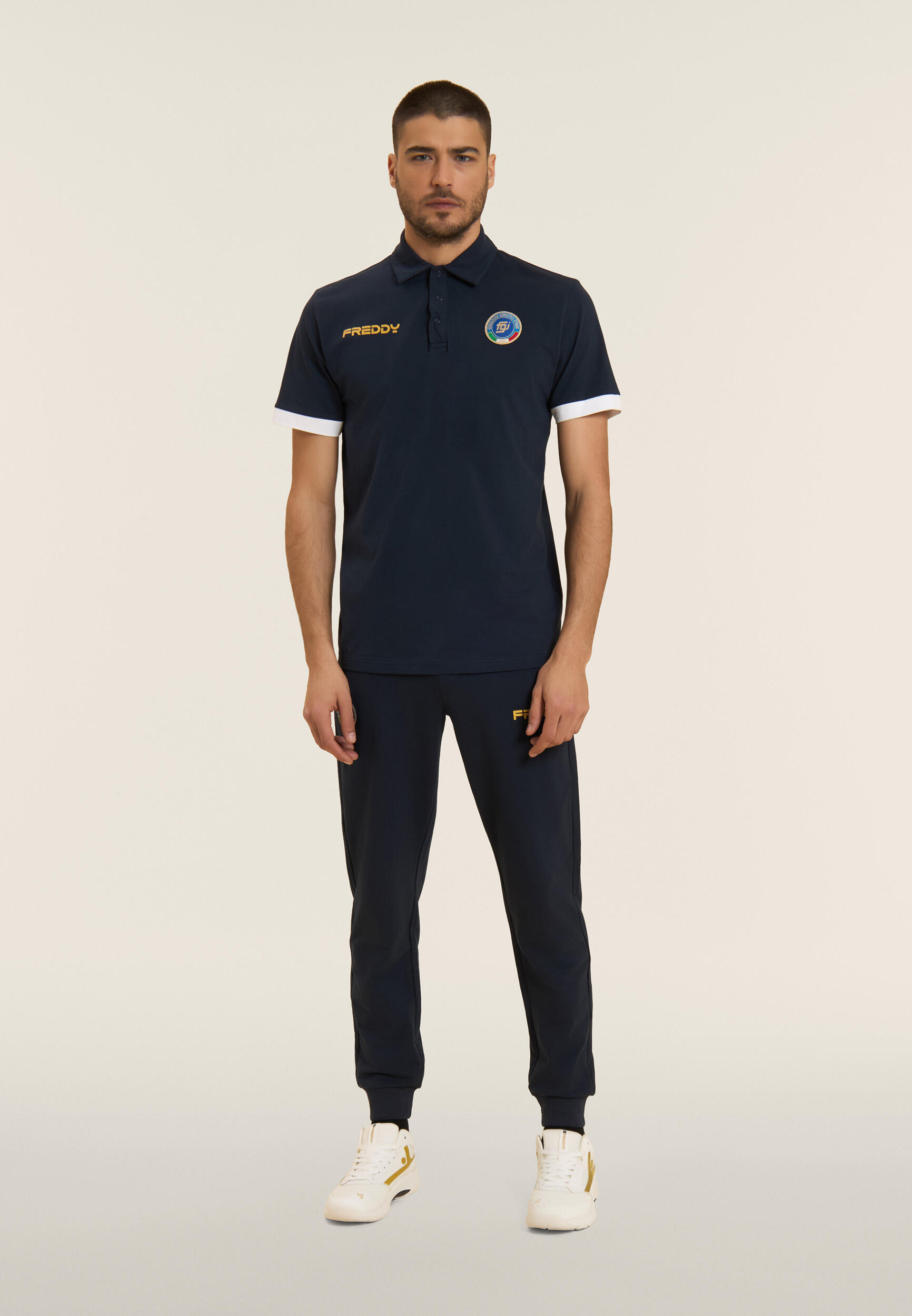 Polo Uomo Italia FGI in Cotone Elasticizzato 5/5