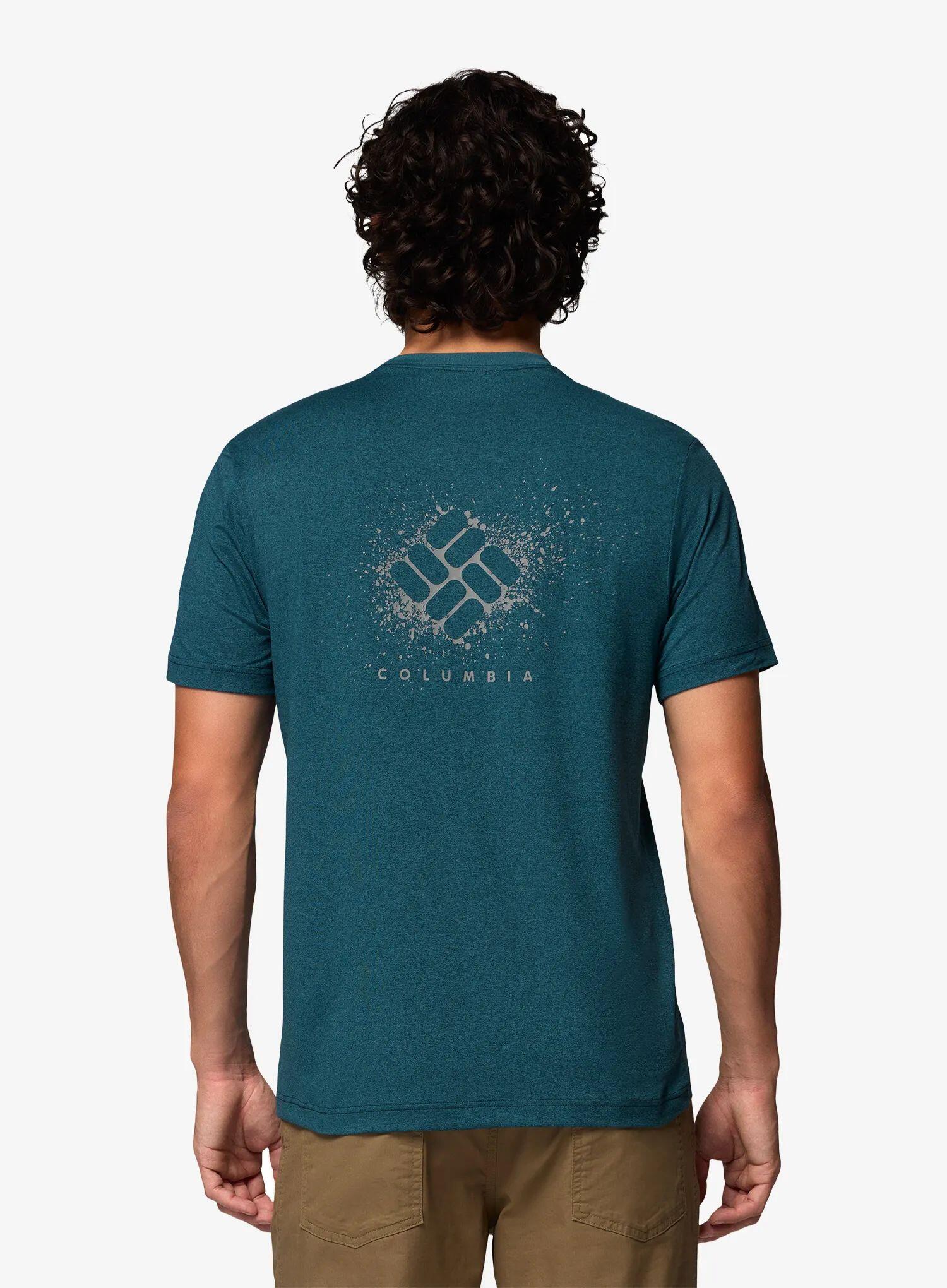 Koszulka szybkoschnąca Columbia Parsons Point S/S Back Graphic Tee 2/5