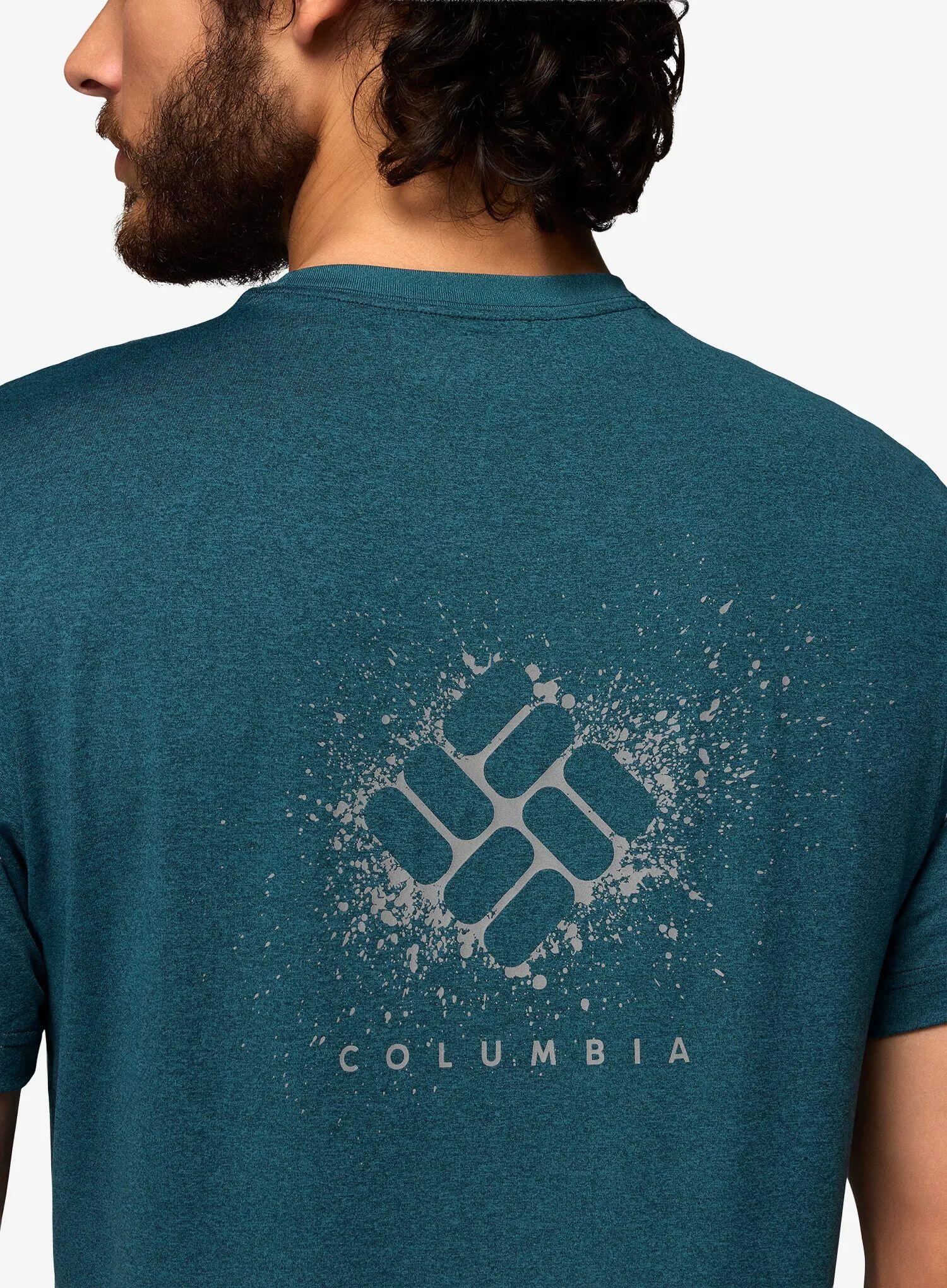 Koszulka szybkoschnąca Columbia Parsons Point S/S Back Graphic Tee 5/5