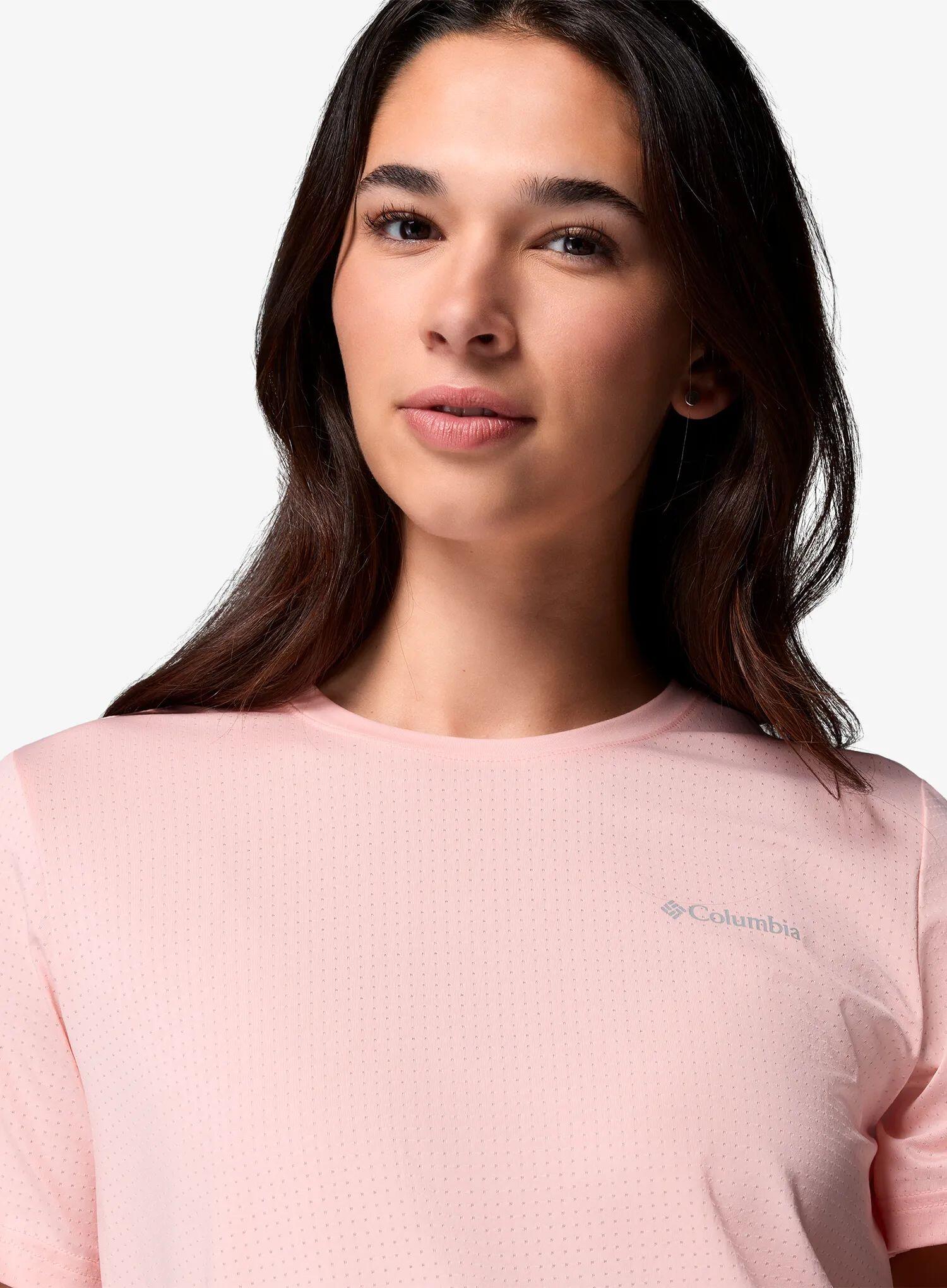 Koszulka szybkoschnąca damska Columbia Wild Springs S/S 5/6