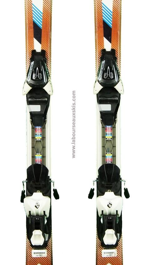 Reconditionné - SALOMON ENDURO JR 800 + FIX - Très bon état 4/7