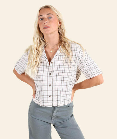 Camicia a maniche corte CHECKS