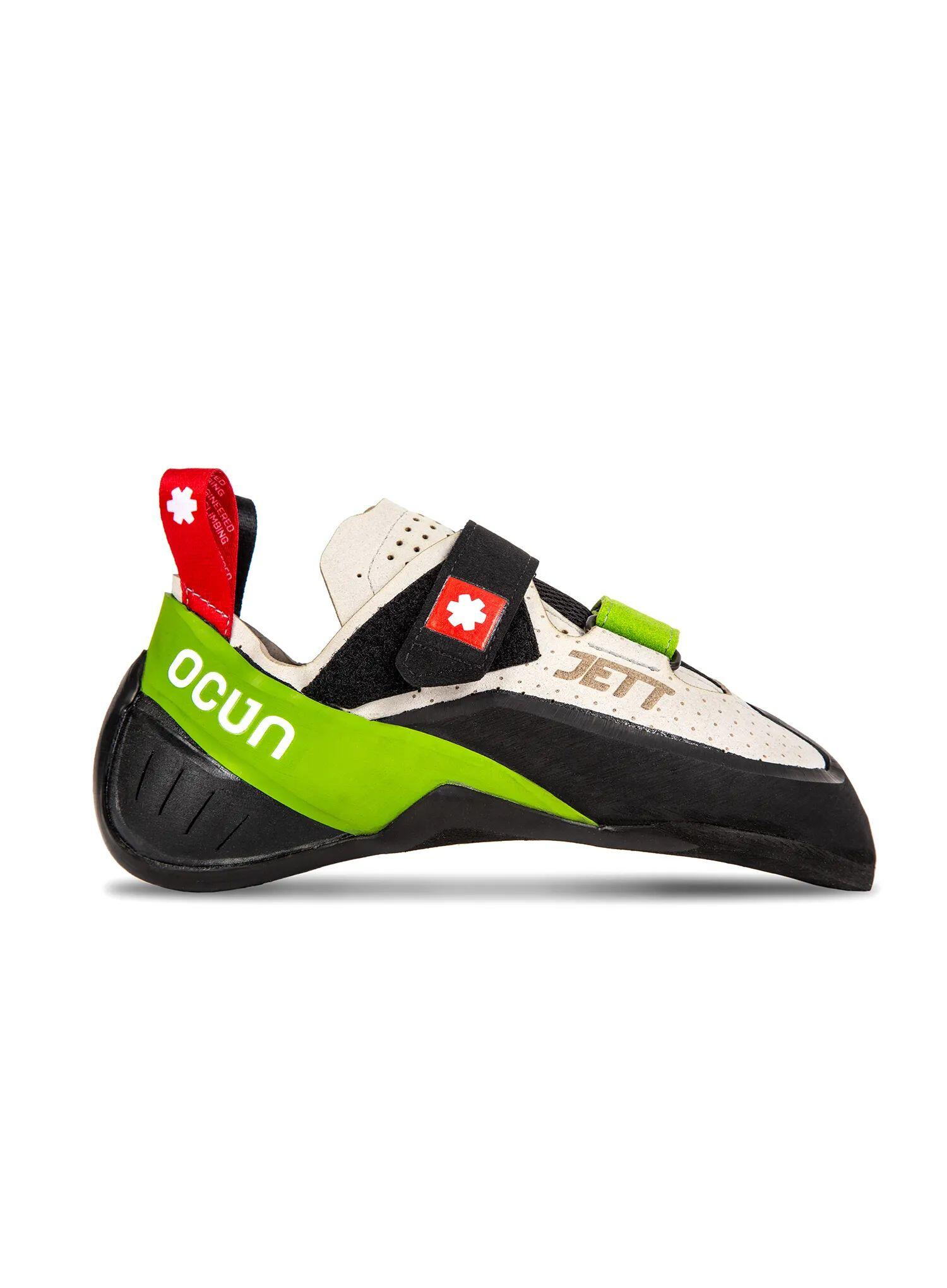 Kletterschuhe Ocun Jett QC - grün/grau 4/5