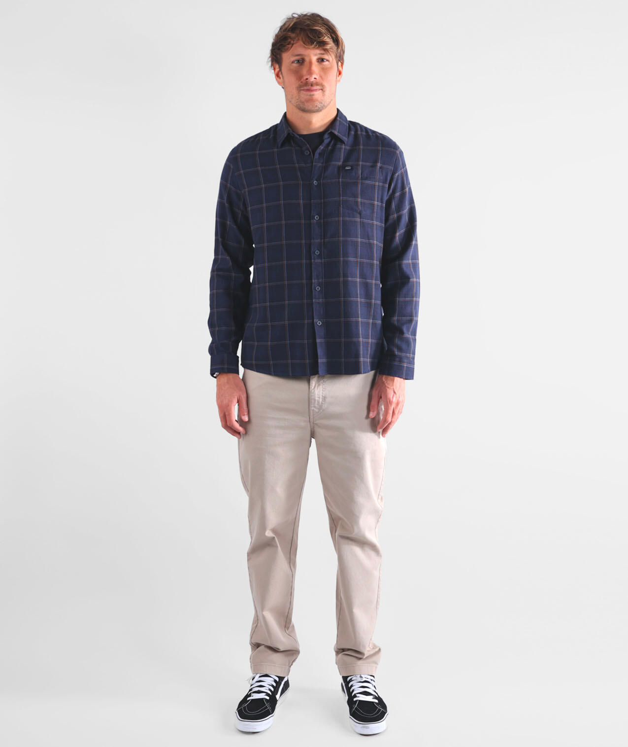 Flanellen shirt met lange mouwen HIGHLAND 4/5