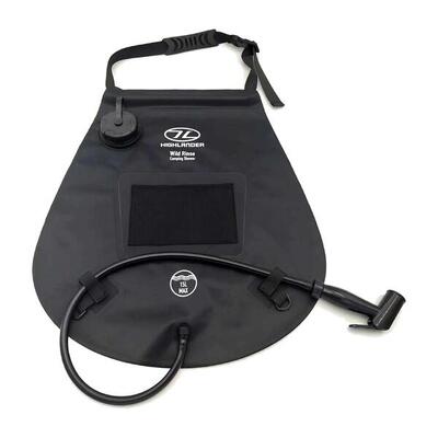 Draagbare 15‑liter zonnedouche highlander wild rinse