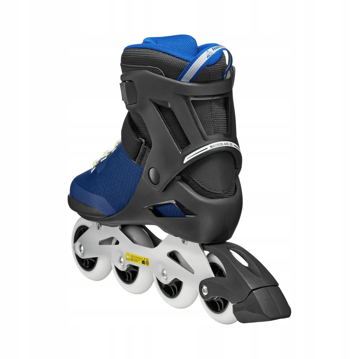 ROLLERBLADE Roller Fitness Macroblade 80 Bleu Marine Vert Clair 5/7