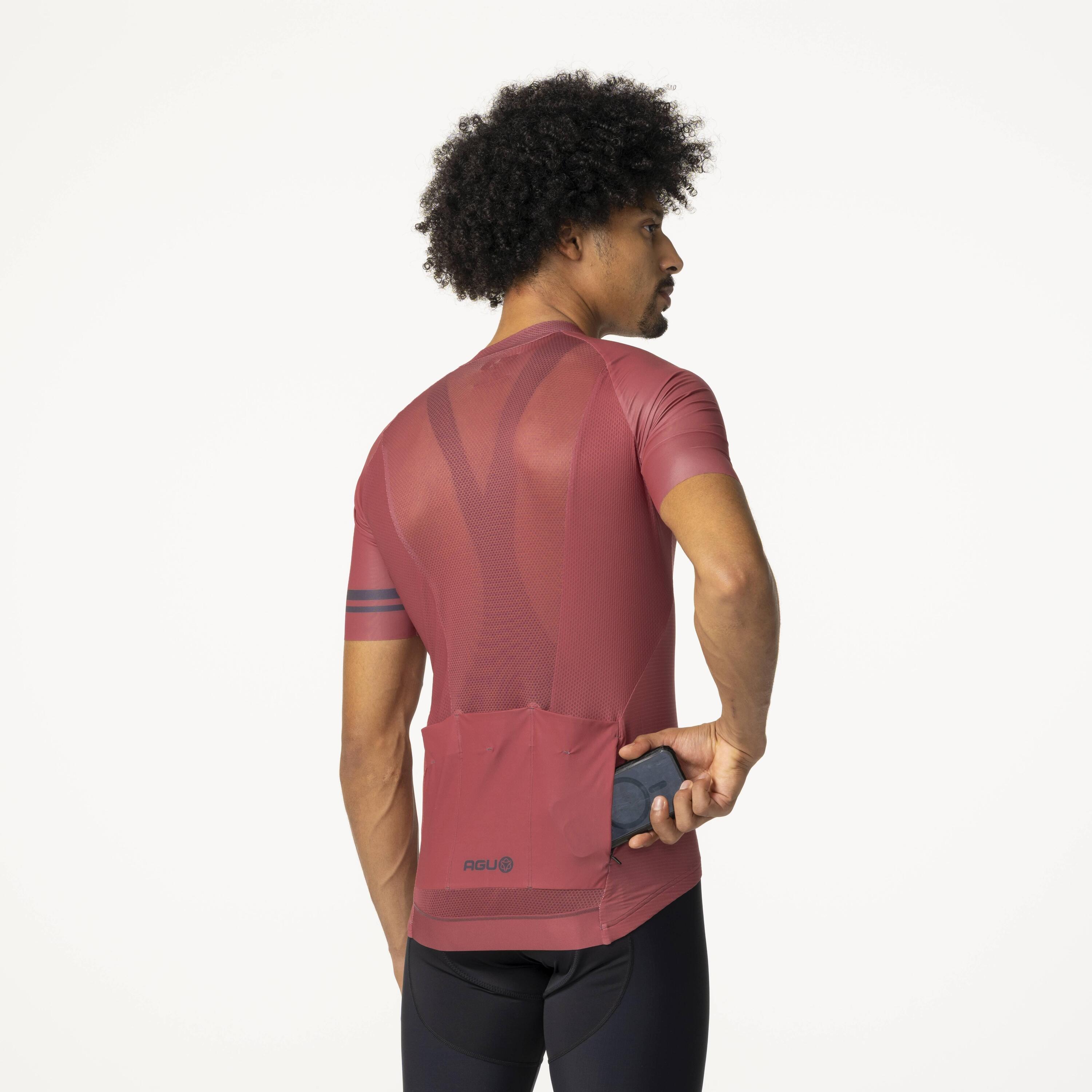 High Summer Trikot Performance Herren Roze Brown 5/7