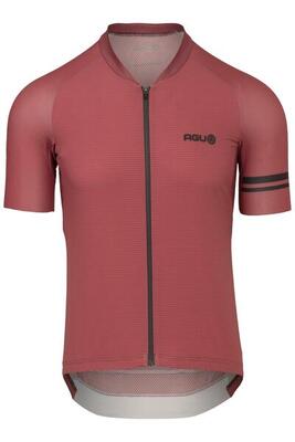 Heren wielershirt korte mouw ademend high summer roze