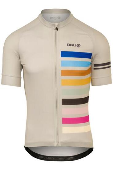 Maillot de vélo homme gravel respirant Essential gris