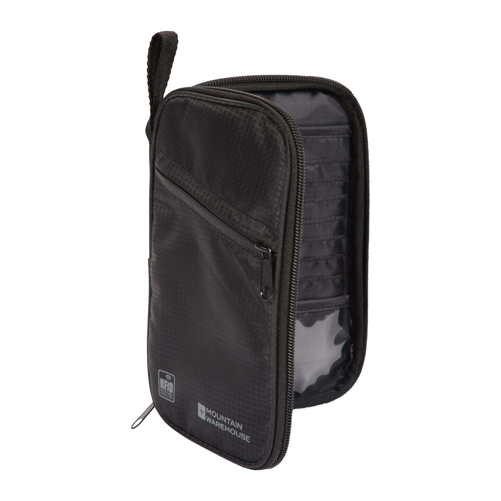 Dokumentenfach Damen und Herren Schwarz 3/4