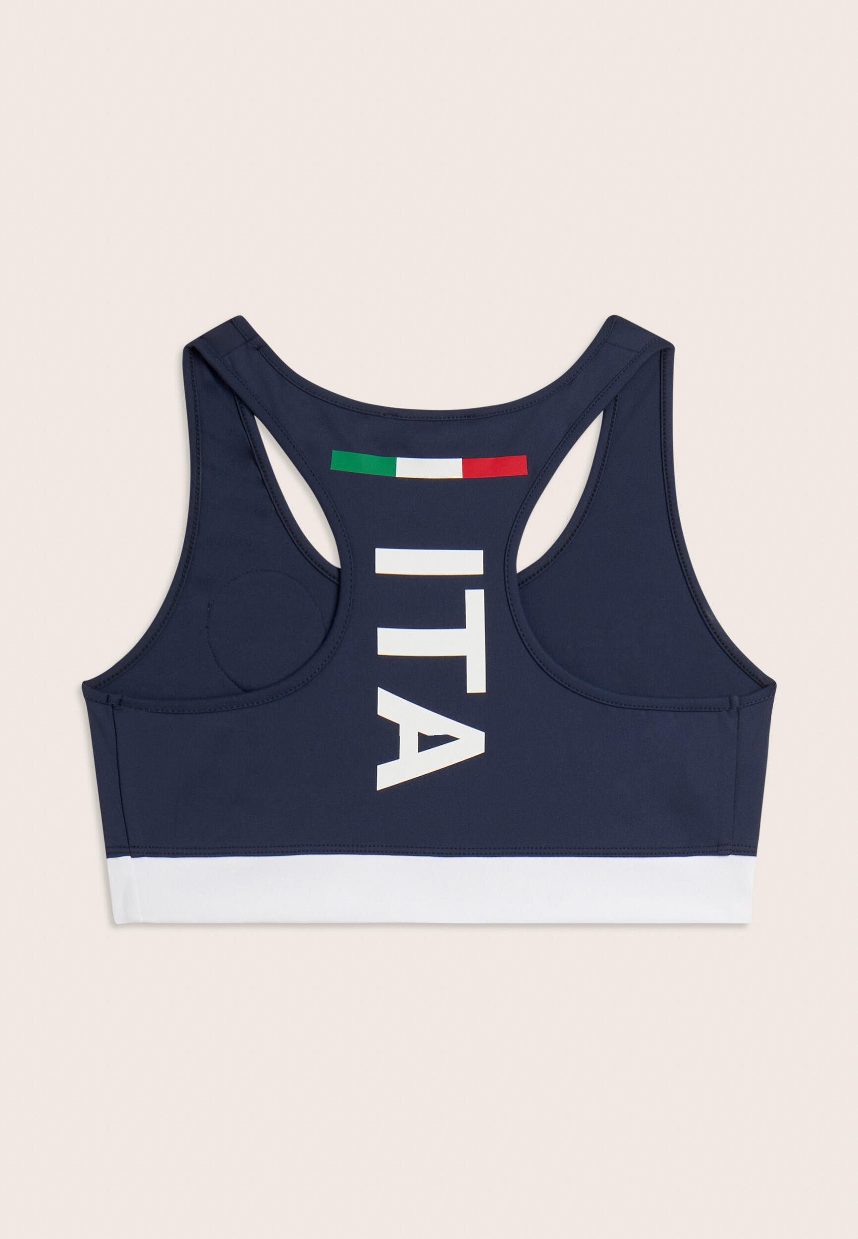 Top Sportivo Bambina Italia FGI in Jersey di Nylon 5/6