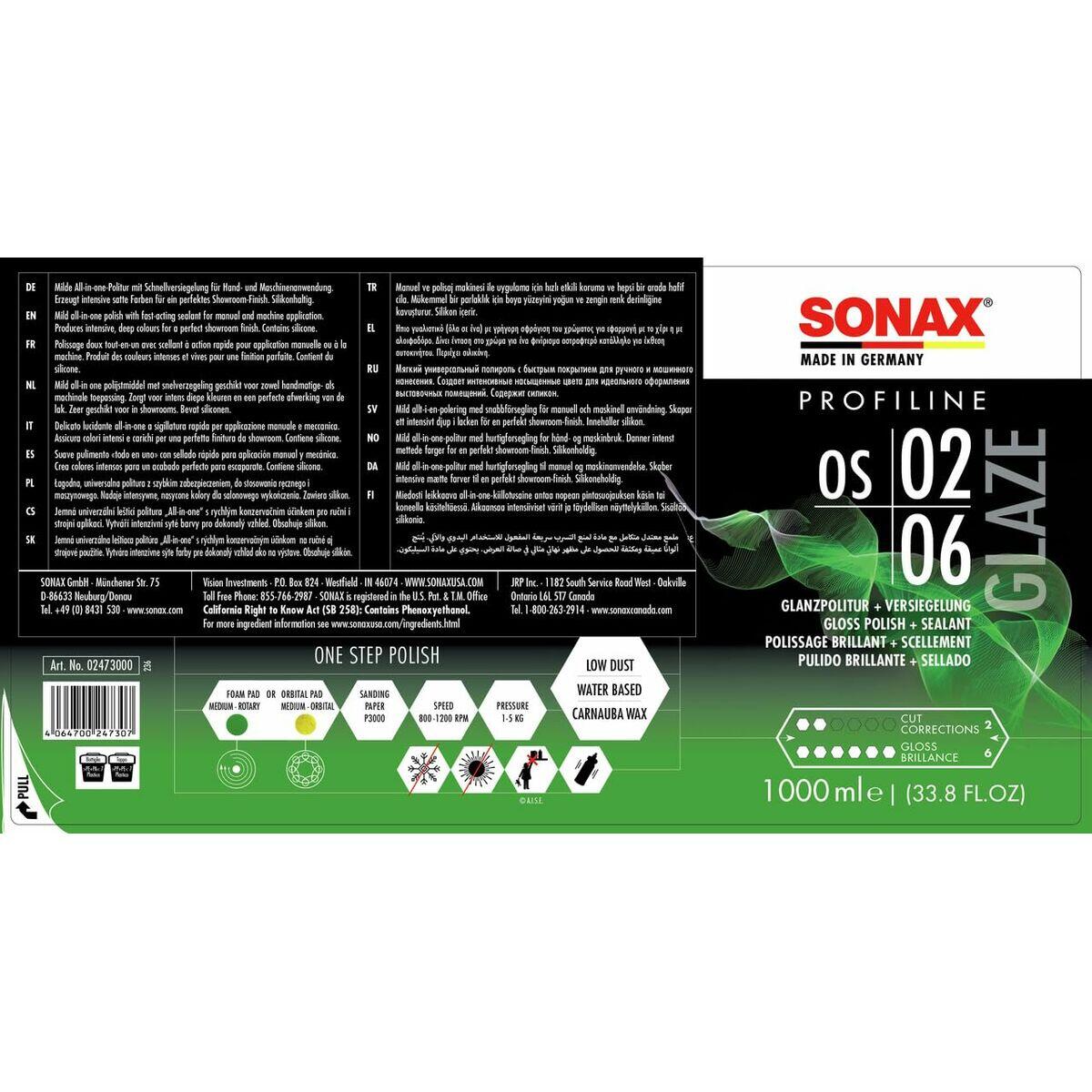 Abrilhantador de Pneus SONAX SX02473000 3/5