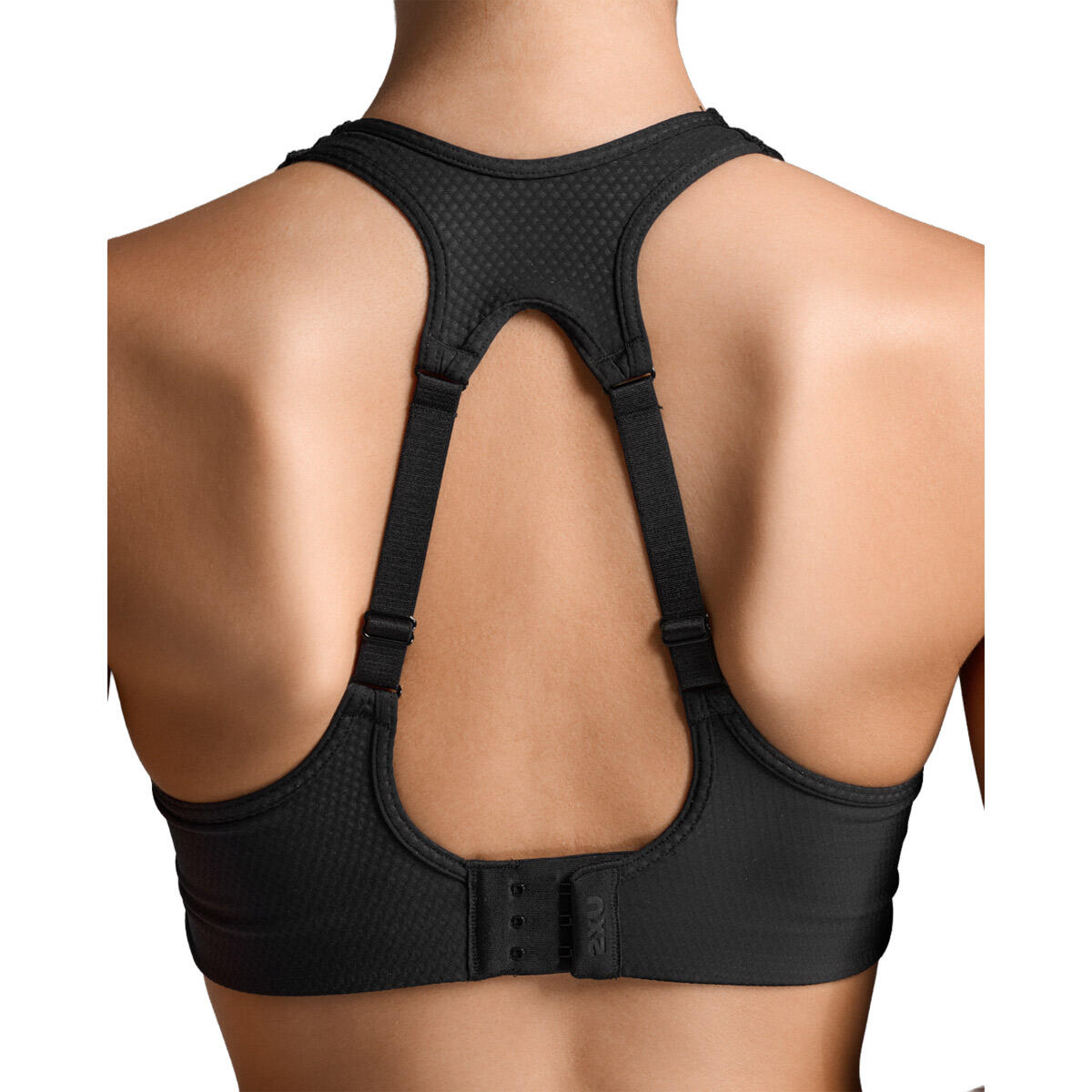 Sujetador Mujer Aero Mesh Medium Impact Bra 2XU Negro 6/7