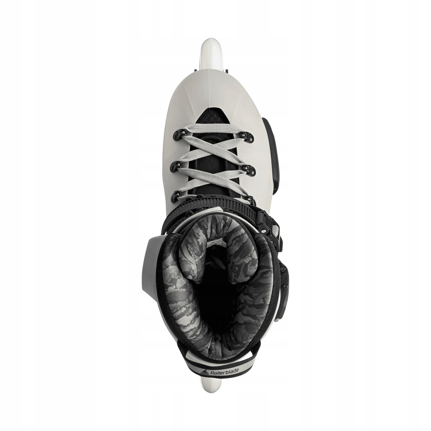 ROLLERBLADE Roller Freeskate Twister 90R Fumé Blanc Noir 6/7