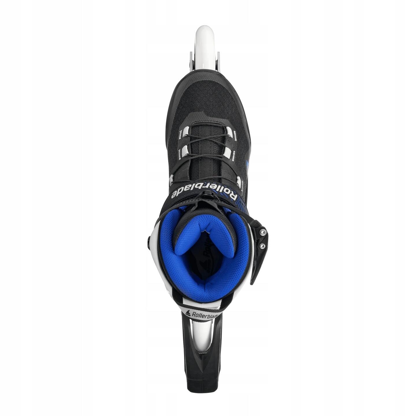 Damskie łyżworolki Rollerblade Macroblade 90 Black / Royal Blue 6/7