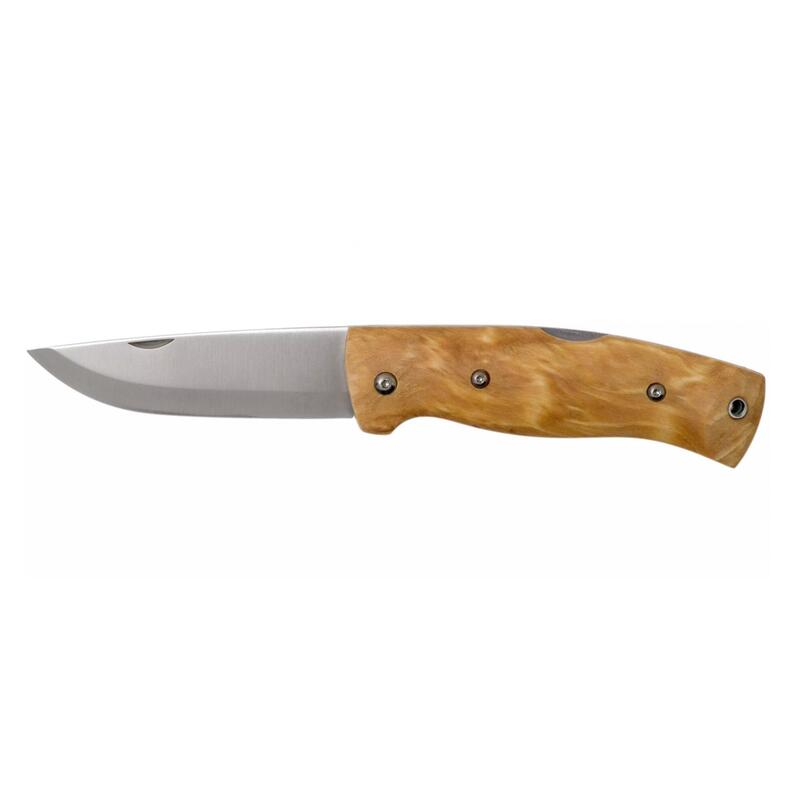 BRICEAG HELLE BLEJA, OTEL INOX, TEACA PIELE, LAMA 85 MM