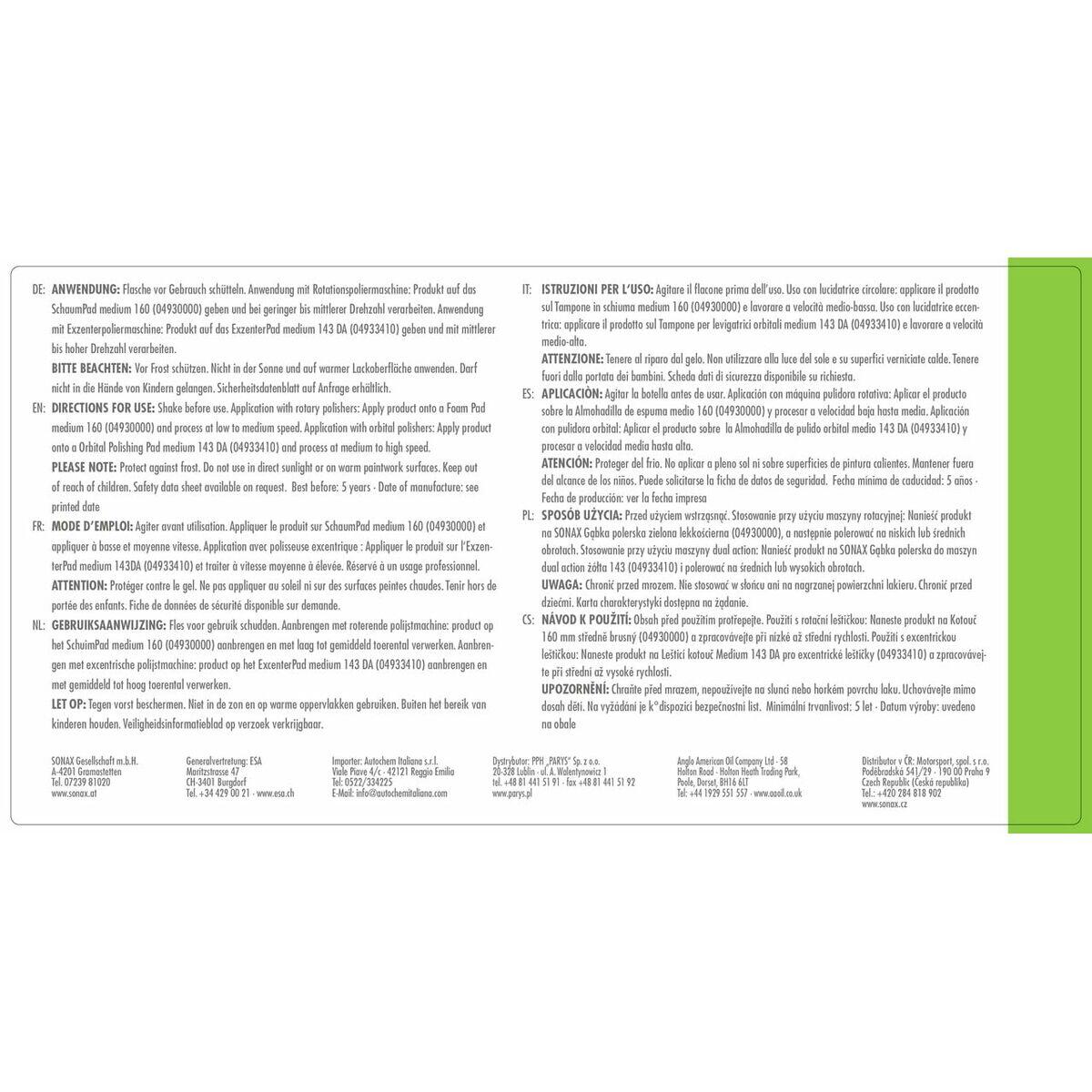 Abrilhantador de Pneus SONAX SX02473000 4/5