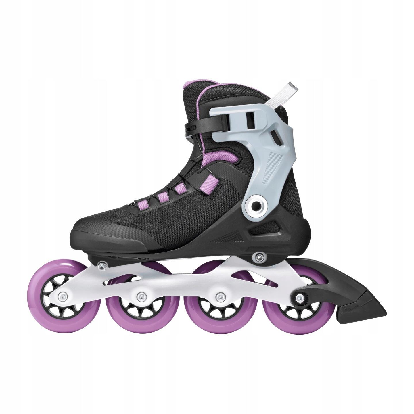 ROLLERBLADE Roller Fitness Macroblade 84 BOA W Noir Lavande Etoile Bleu 3/7