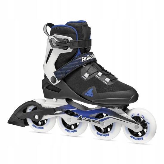 Damskie łyżworolki Rollerblade Macroblade 90 Black / Royal Blue