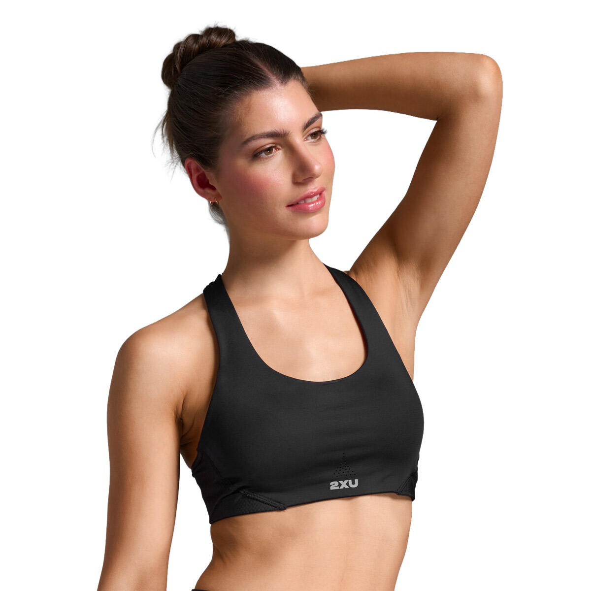 Sujetador Mujer Aero Mesh Medium Impact Bra 2XU Negro 4/7