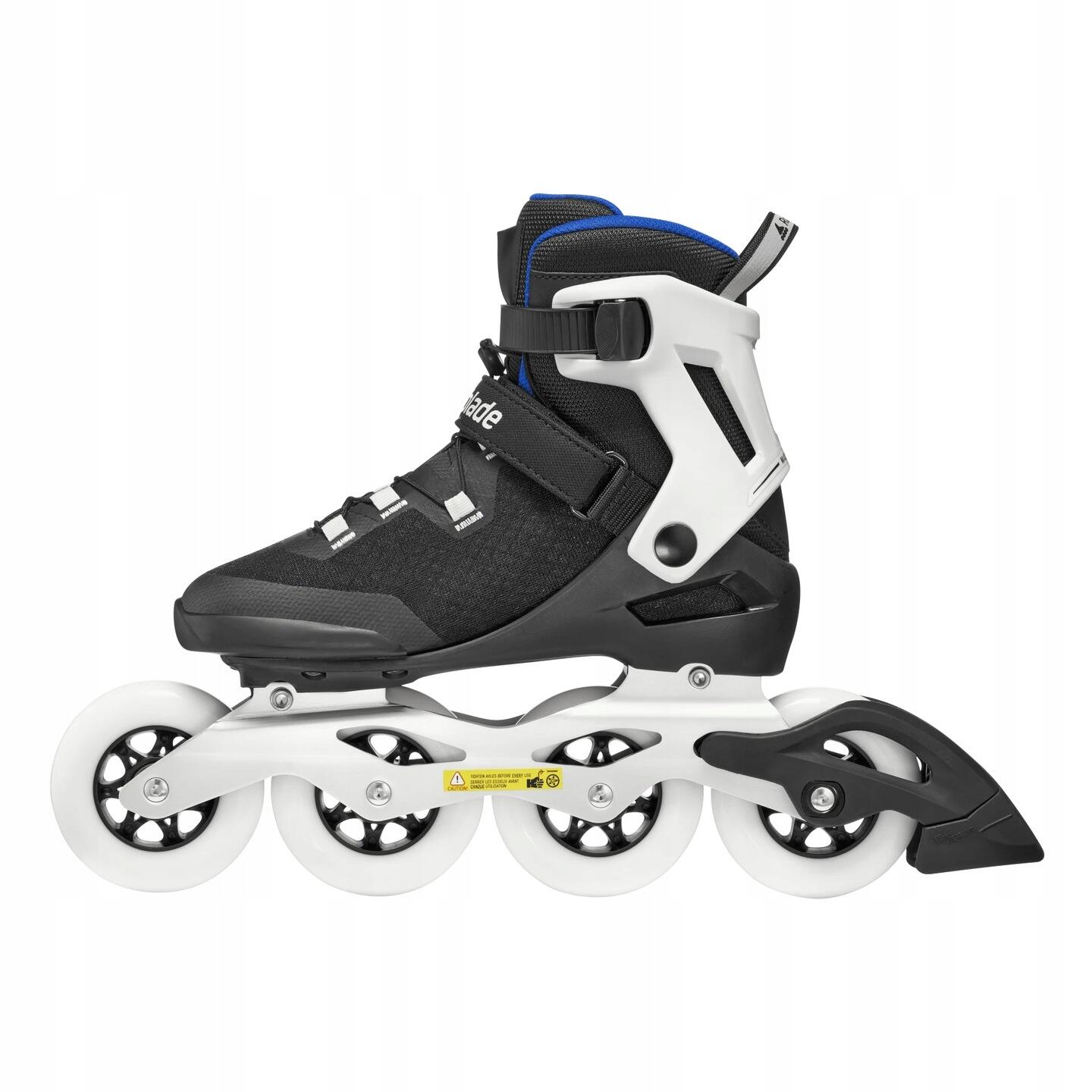 Damskie łyżworolki Rollerblade Macroblade 90 Black / Royal Blue 3/7