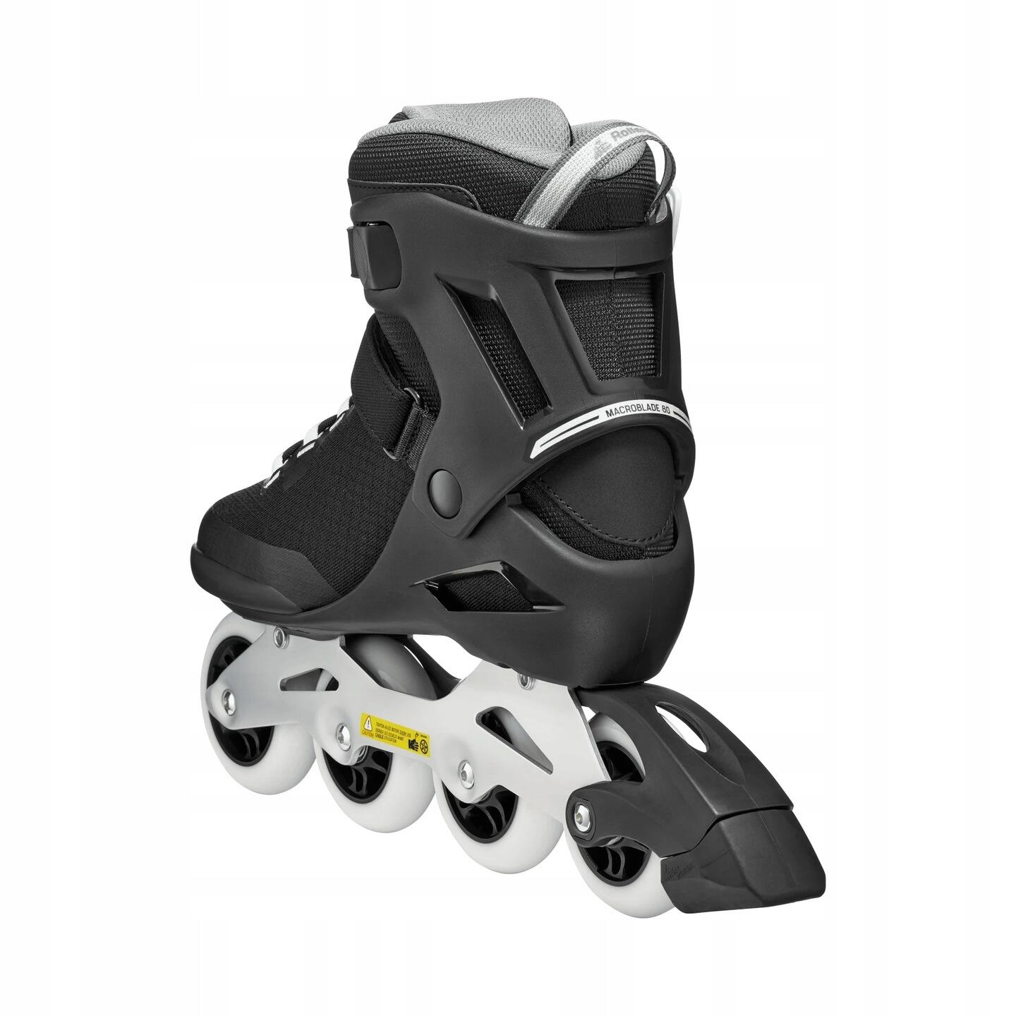 ROLLERBLADE Roller Fitness Macroblade 80 Noir Gris 5/7
