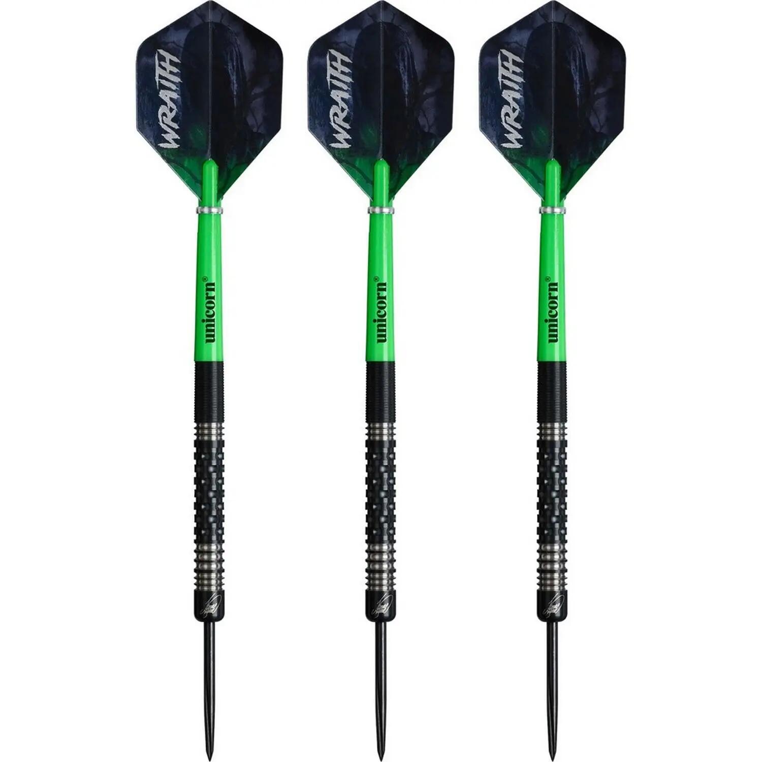 Wraith Wade Tungsteno Frecciette Unicorn Nero Verde 2/3