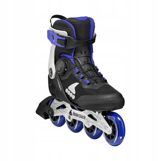 Męskie łyżworolki Rollerblade Macroblade 84 BOA Black/Blue